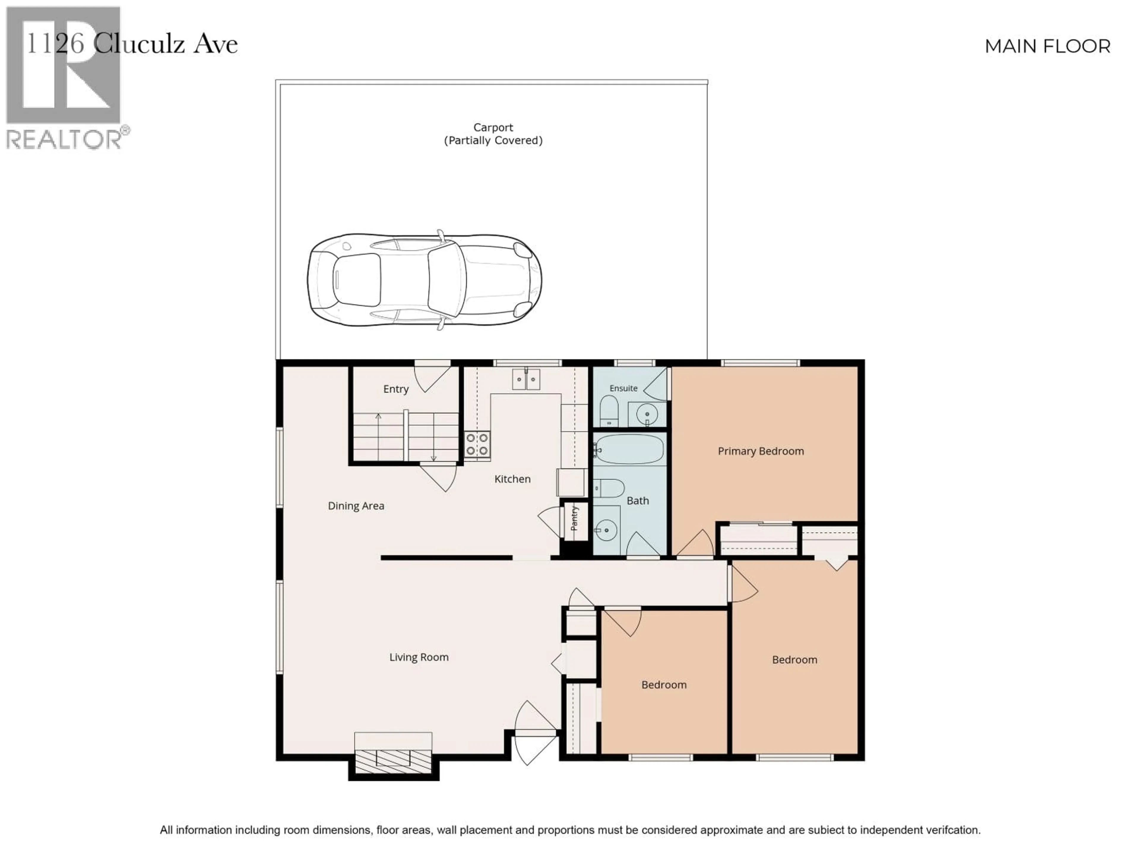 Floor plan for 1126 CLUCULZ AVENUE, Prince George British Columbia V2M4G2