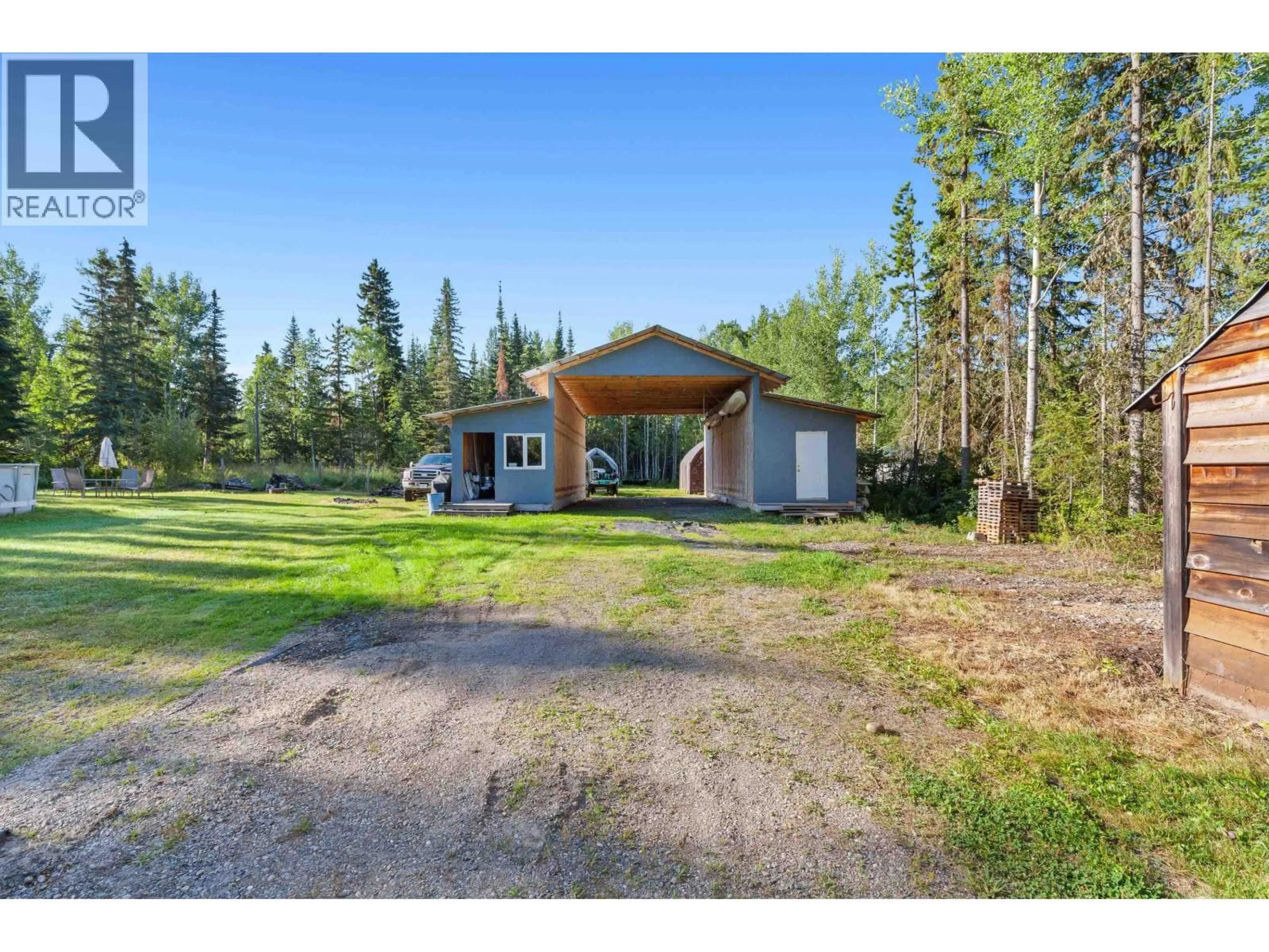 A pic from outside/outdoor area/front of a property/back of a property/a pic from drone, unknown for 5165 BENDIXON ROAD, Prince George British Columbia V2N5T9