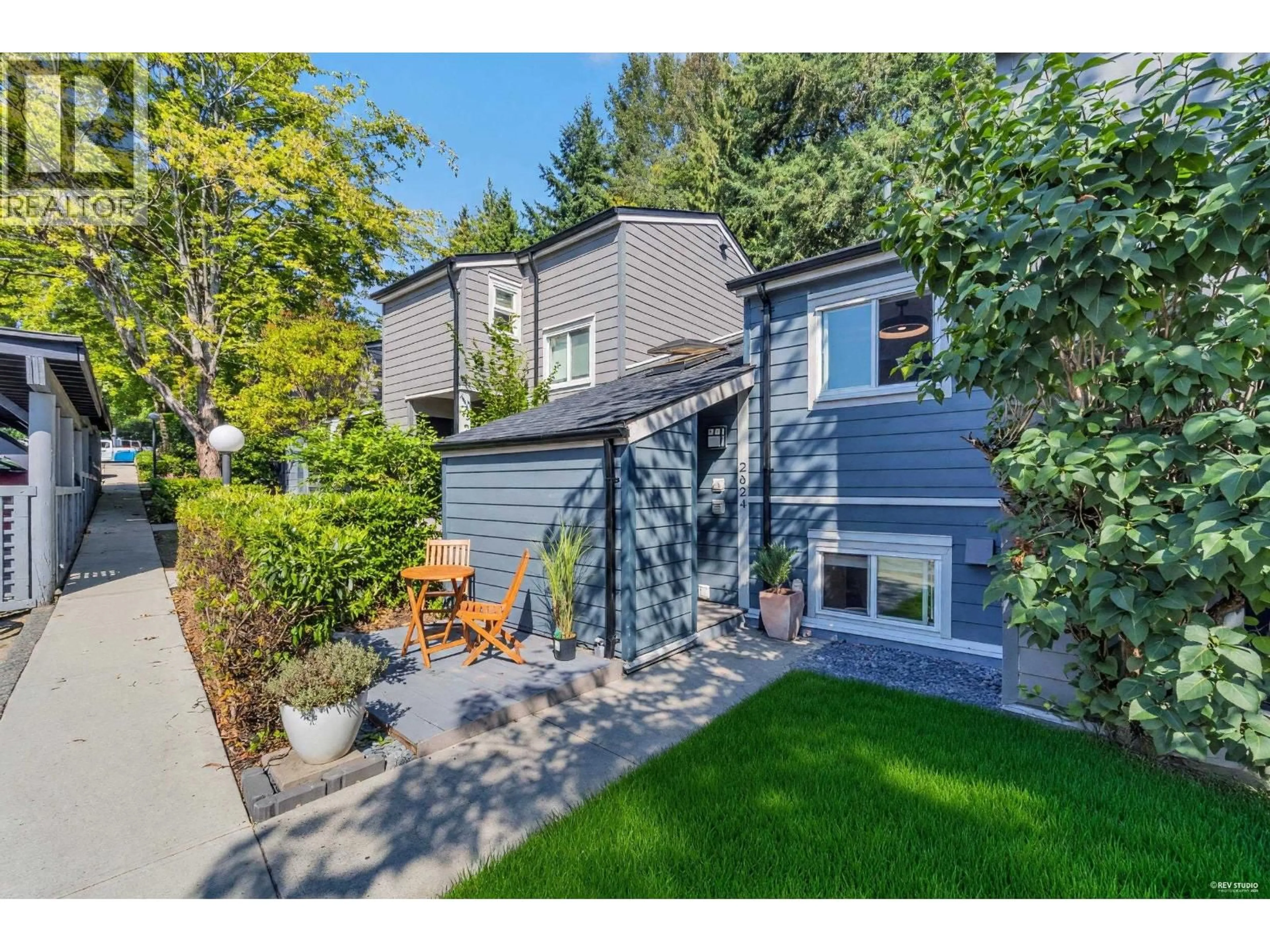 Home with vinyl exterior material, street for 2624 TRETHEWAY DRIVE, Burnaby British Columbia V5B4R8