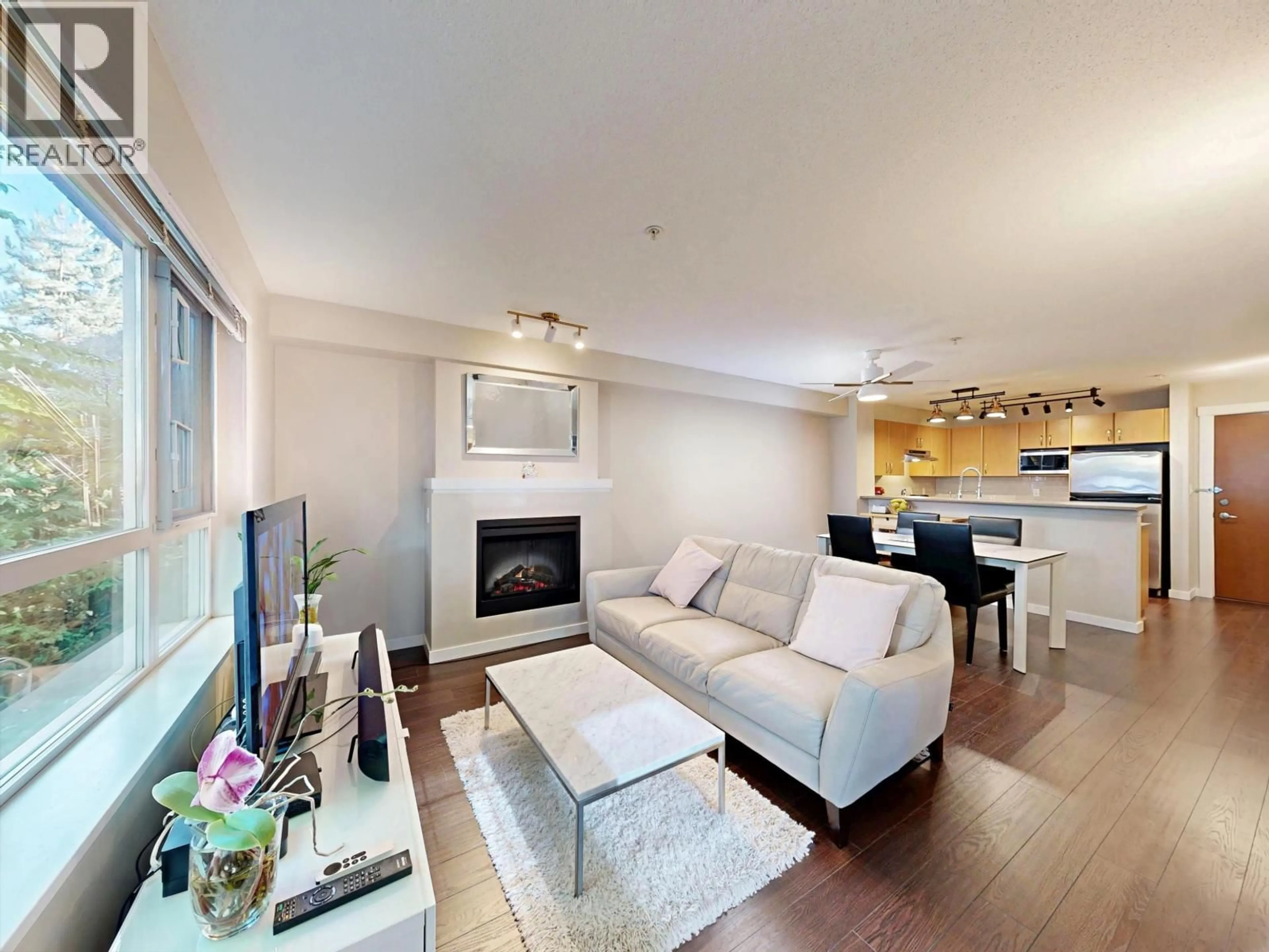 Living room with furniture, unknown for 207 - 4783 DAWSON STREET, Burnaby British Columbia V5C0A8
