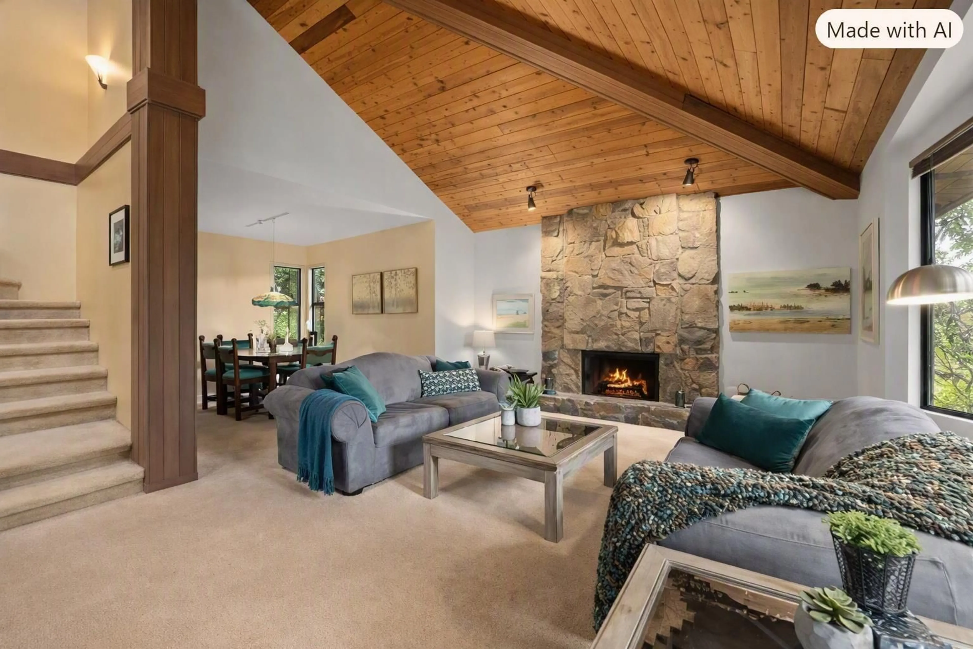 Living room with furniture, unknown for 1768 AMBLE GREENE DRIVE, Surrey British Columbia V4A6P4