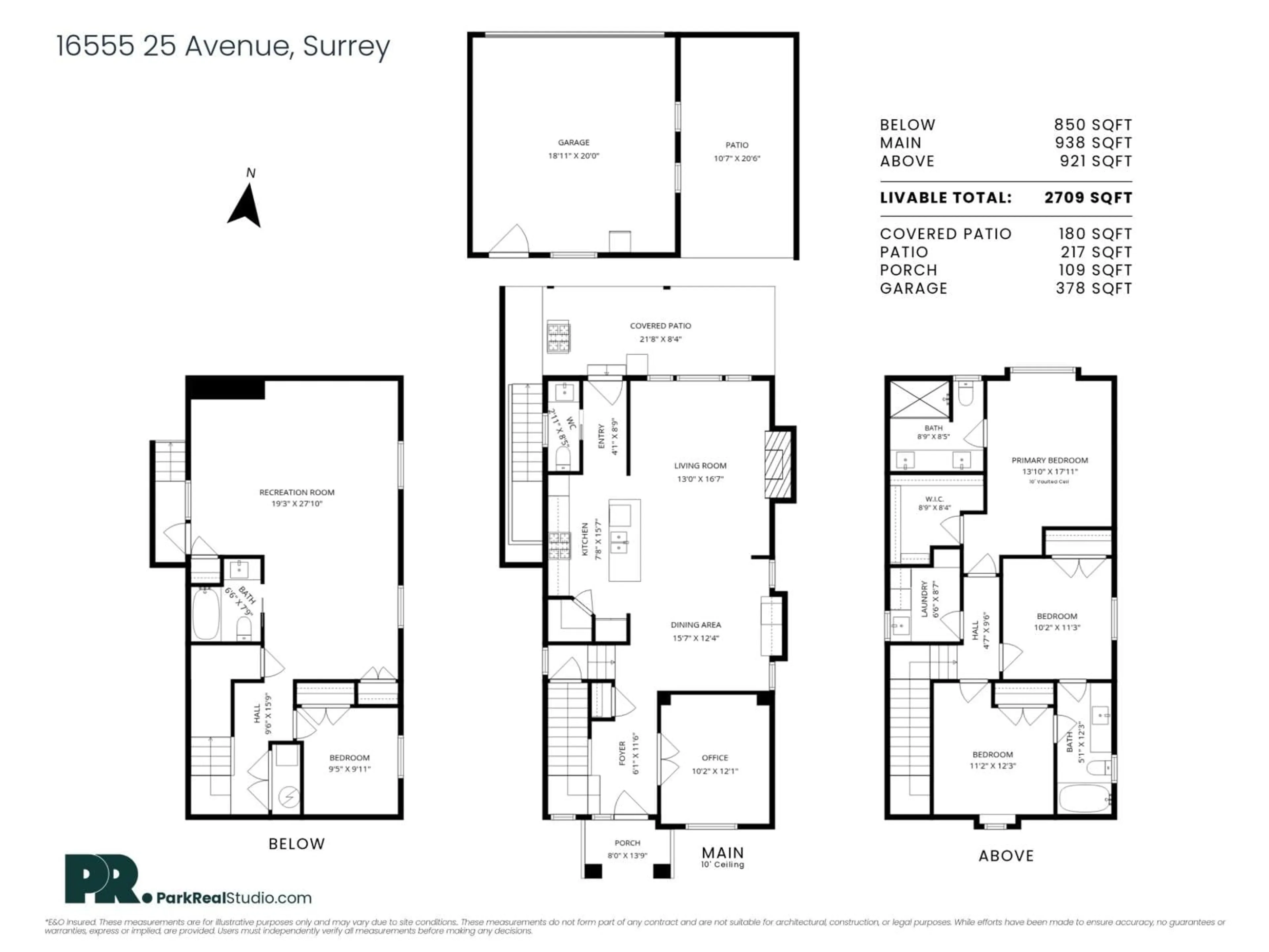 Floor plan for 16555 25 AVENUE, Surrey British Columbia V3Z0S2