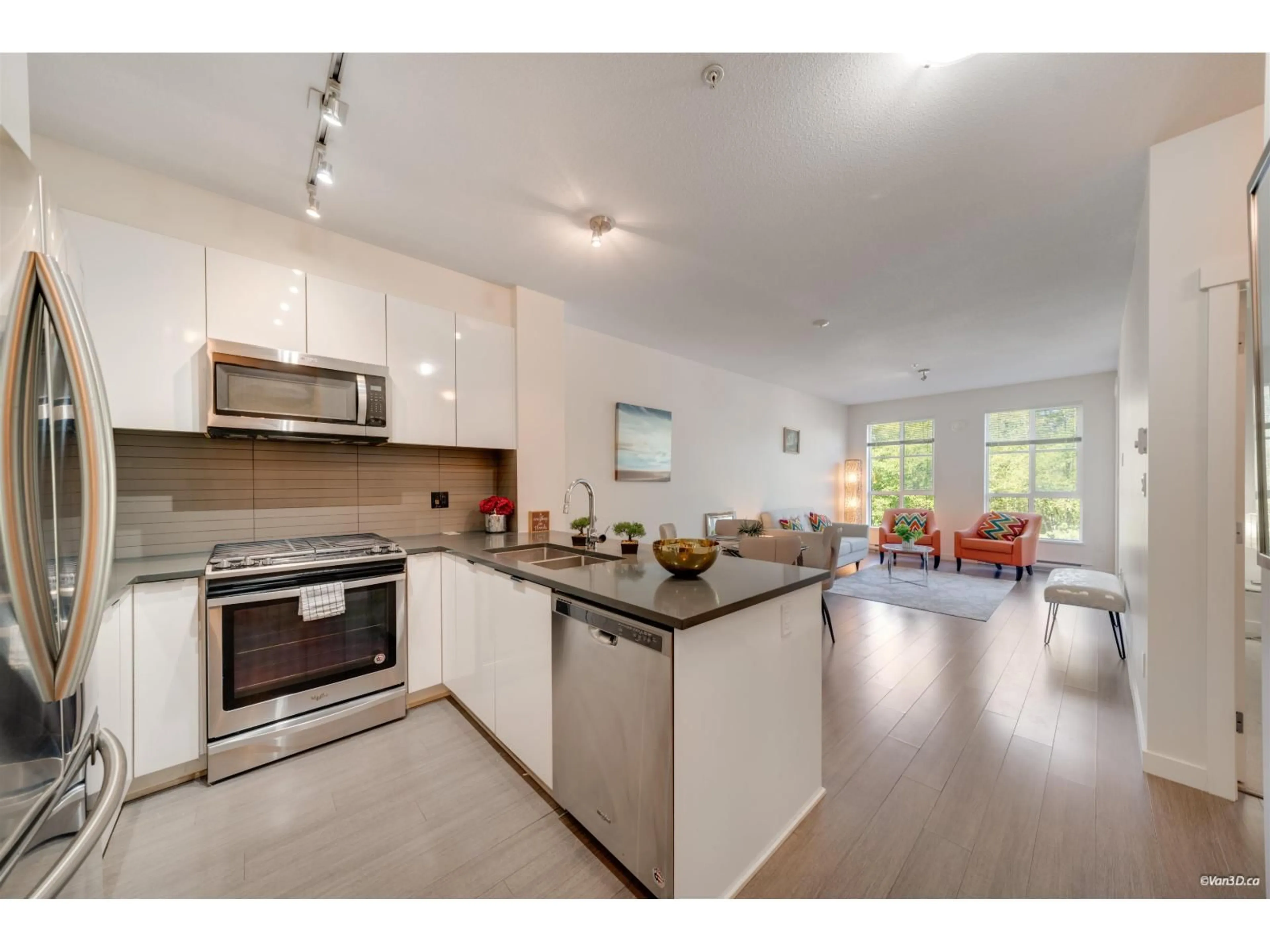 Open concept kitchen, unknown for 212 - 15138 34TH AVENUE, Surrey British Columbia V3Z0Y5