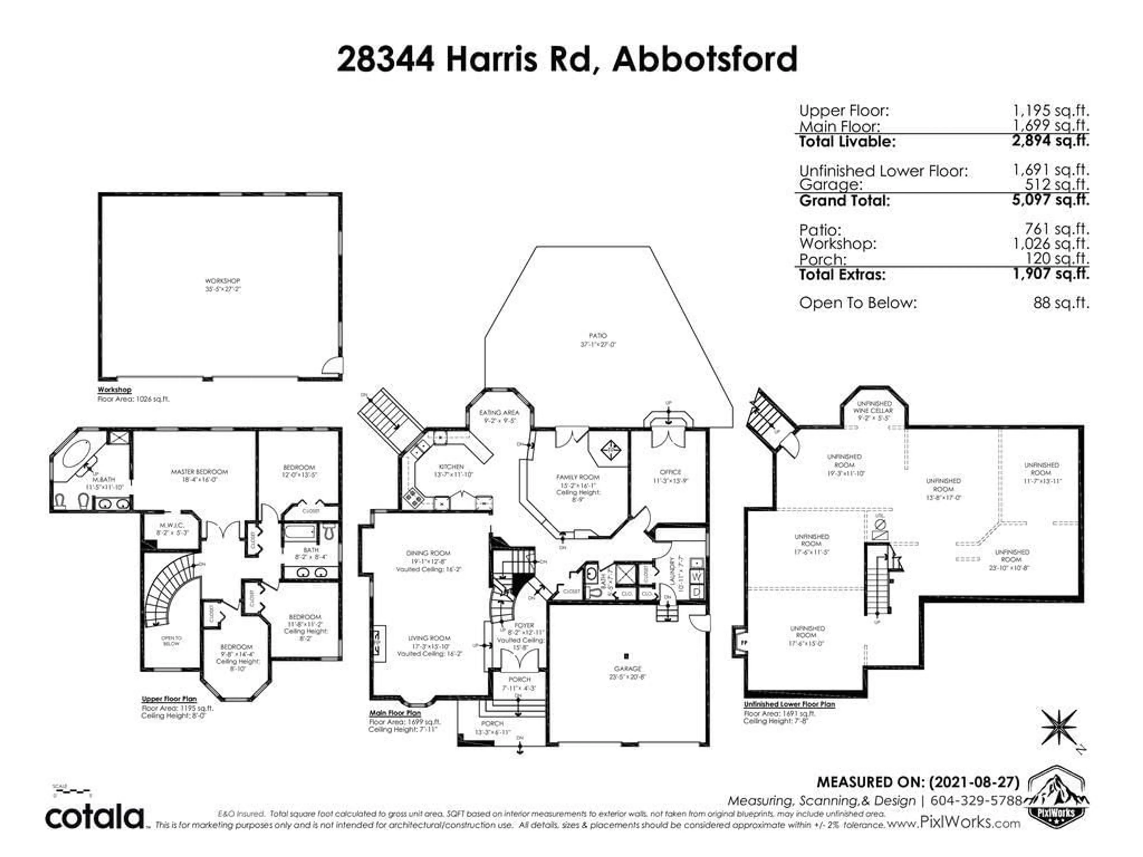 Floor plan for 28344 HARRIS ROAD, Abbotsford British Columbia V4X2E9