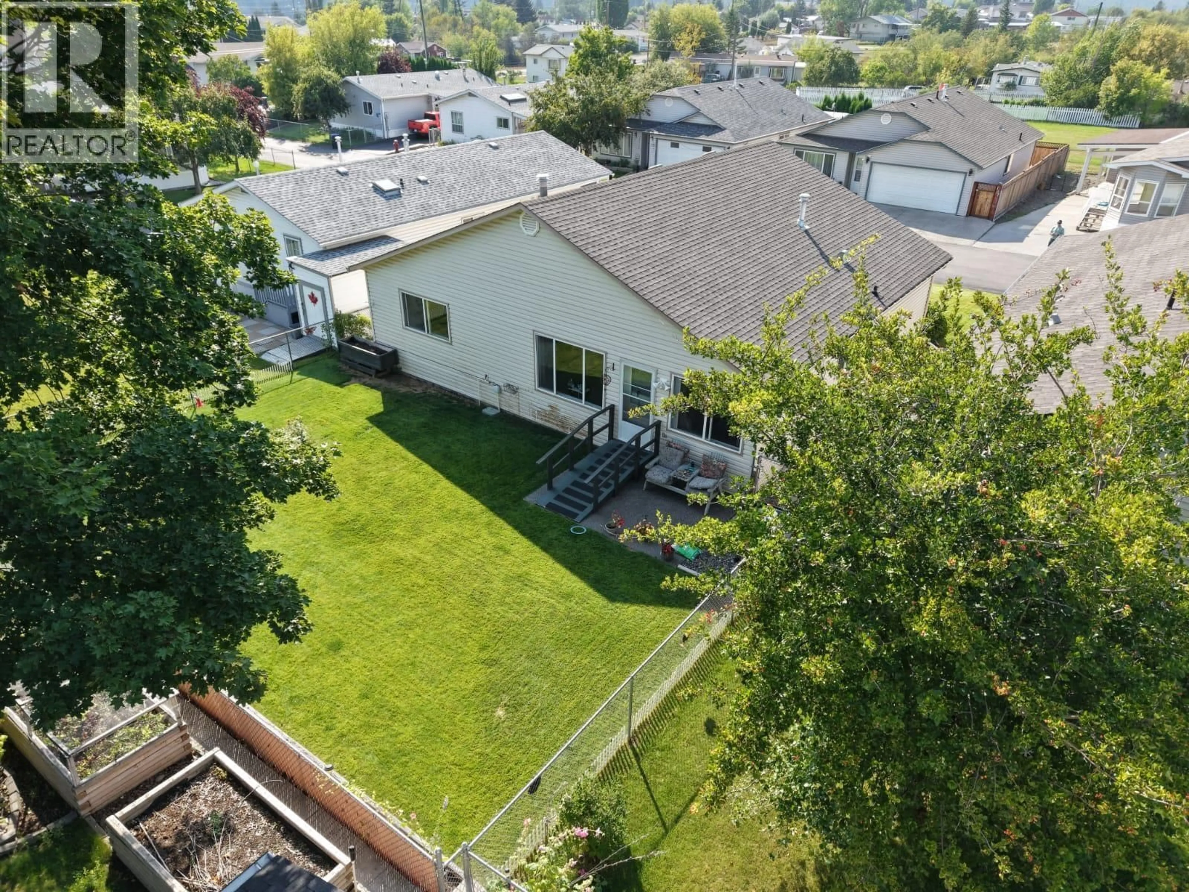 A pic from outside/outdoor area/front of a property/back of a property/a pic from drone, unknown for 108 BRAHMA CRESCENT, Williams Lake British Columbia V2G4T7