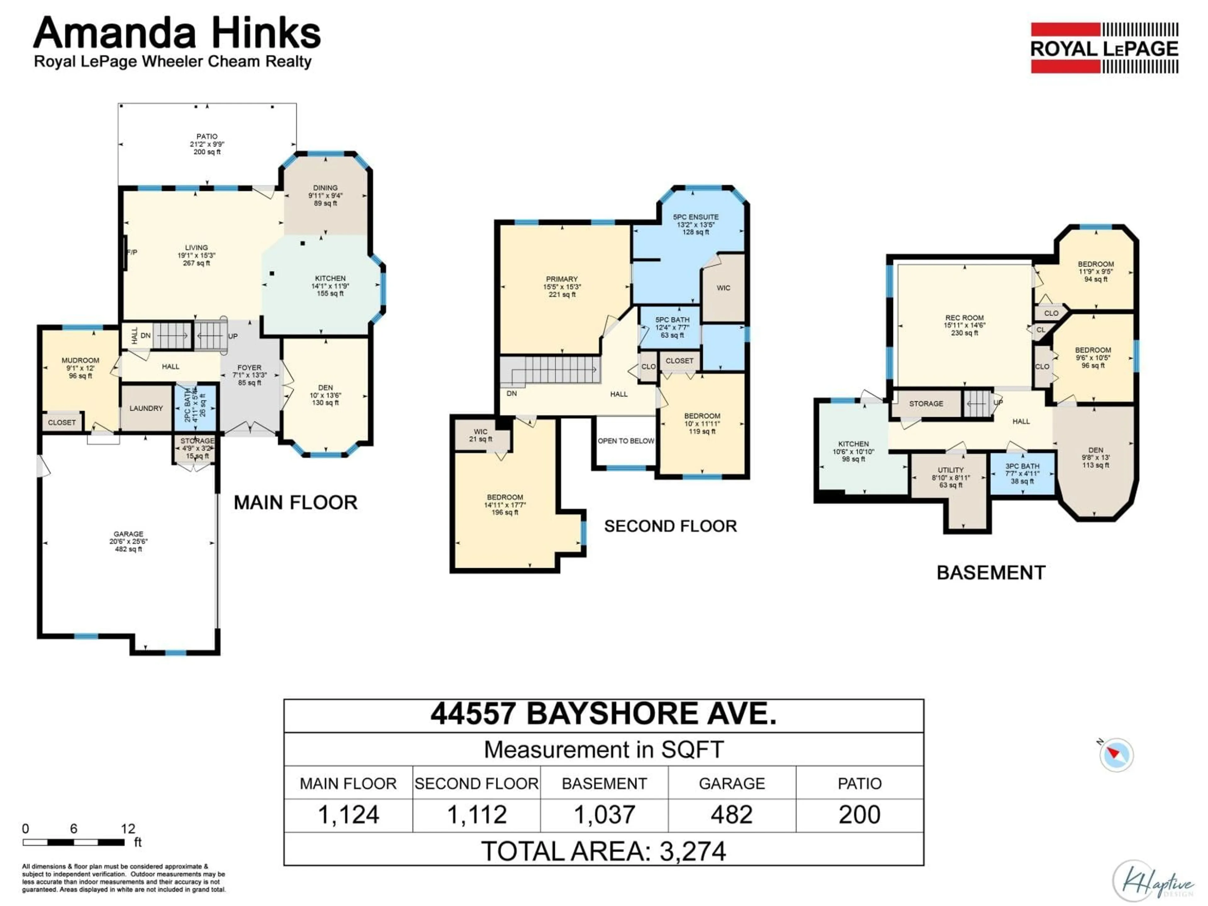 Floor plan for 44557 BAYSHORE AVENUE, Chilliwack British Columbia V2R0A6