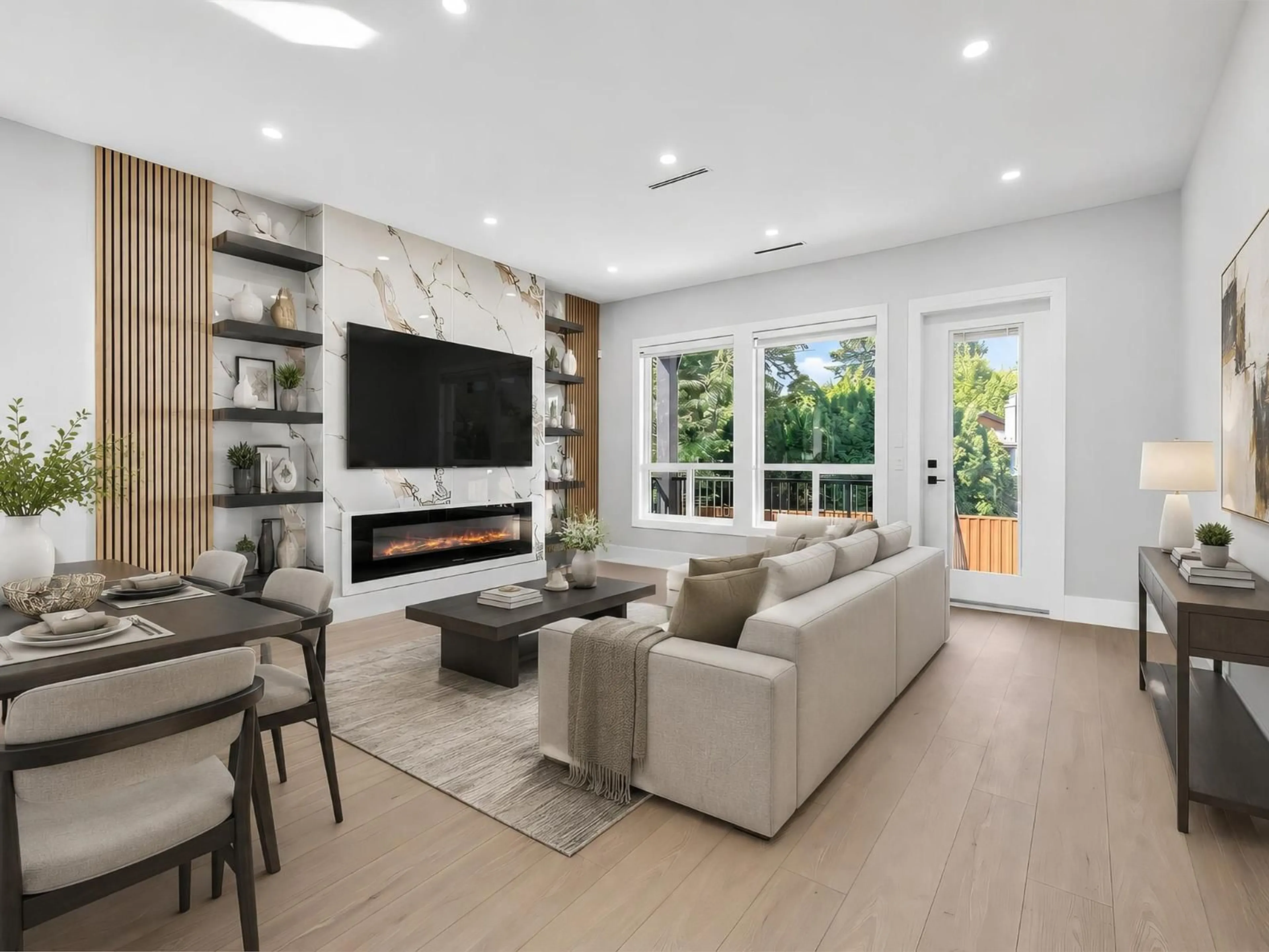 Living room with furniture, unknown for 101 - 5737 172 STREET, Surrey British Columbia V3S3Z4