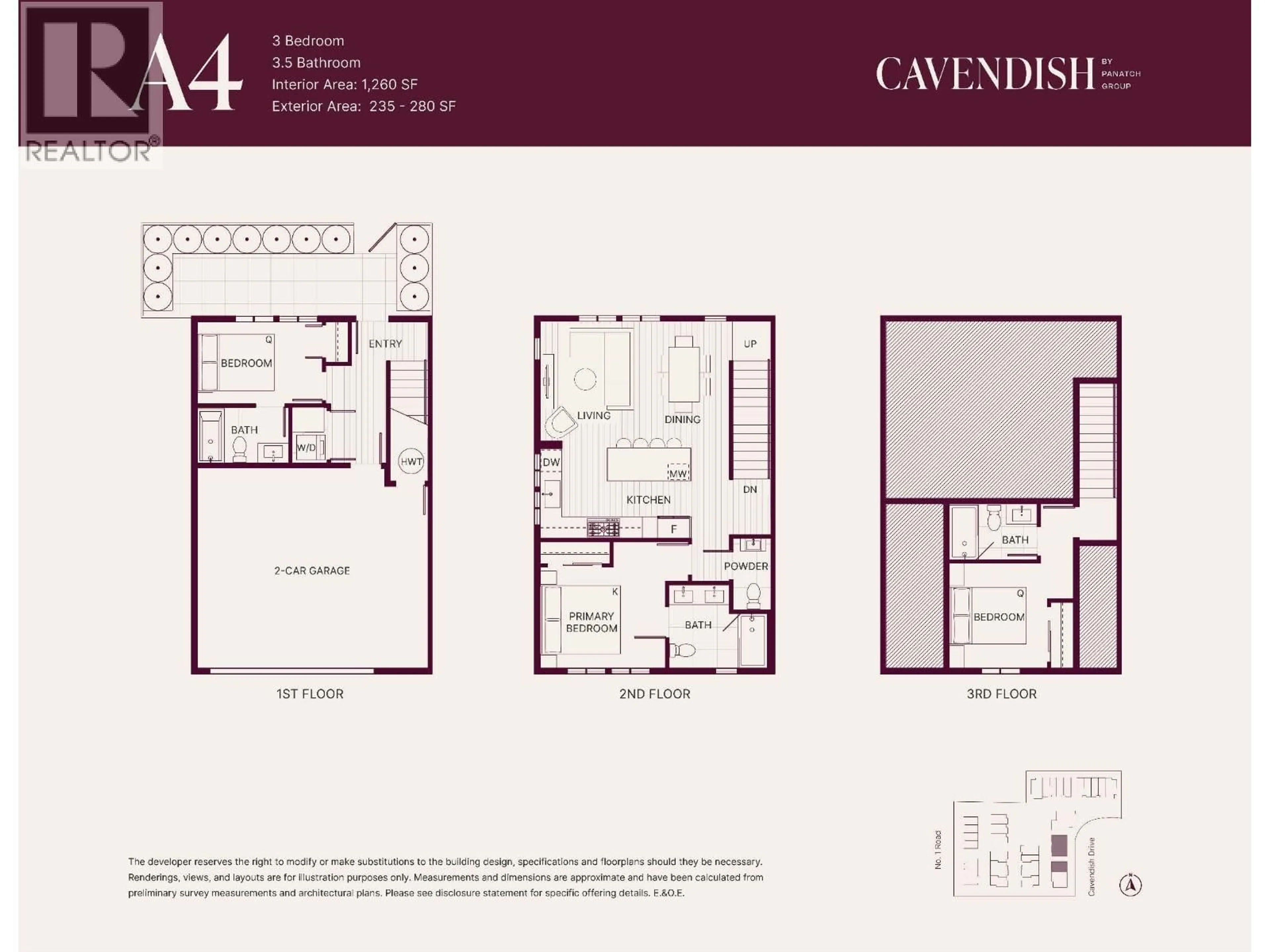 Floor plan for 22 - 10188 NO.1 ROAD, Richmond British Columbia V7E0C8