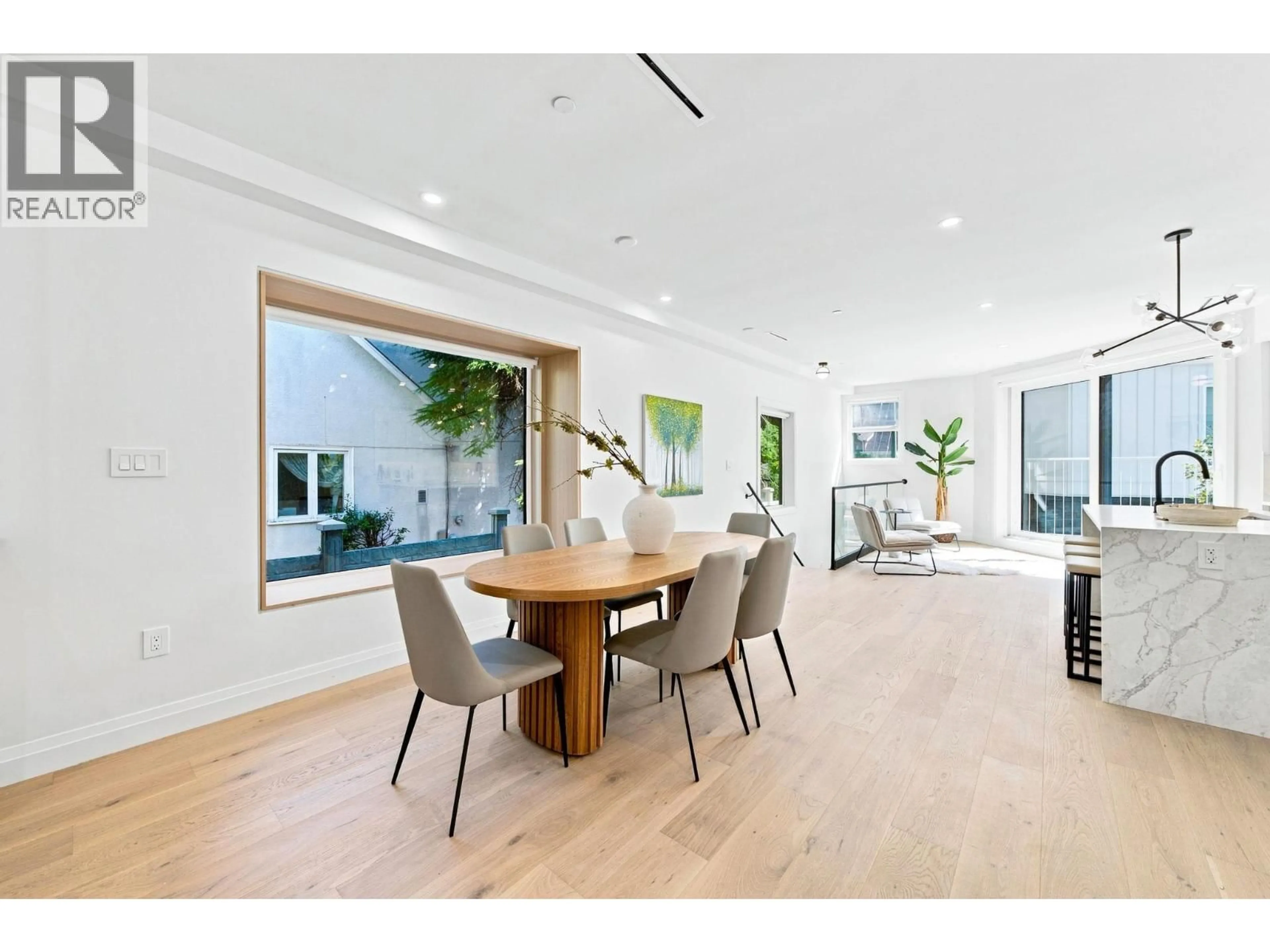 Dining room, wood/laminate floor for 6160 GRANVILLE STREET, Vancouver British Columbia V6M3E3
