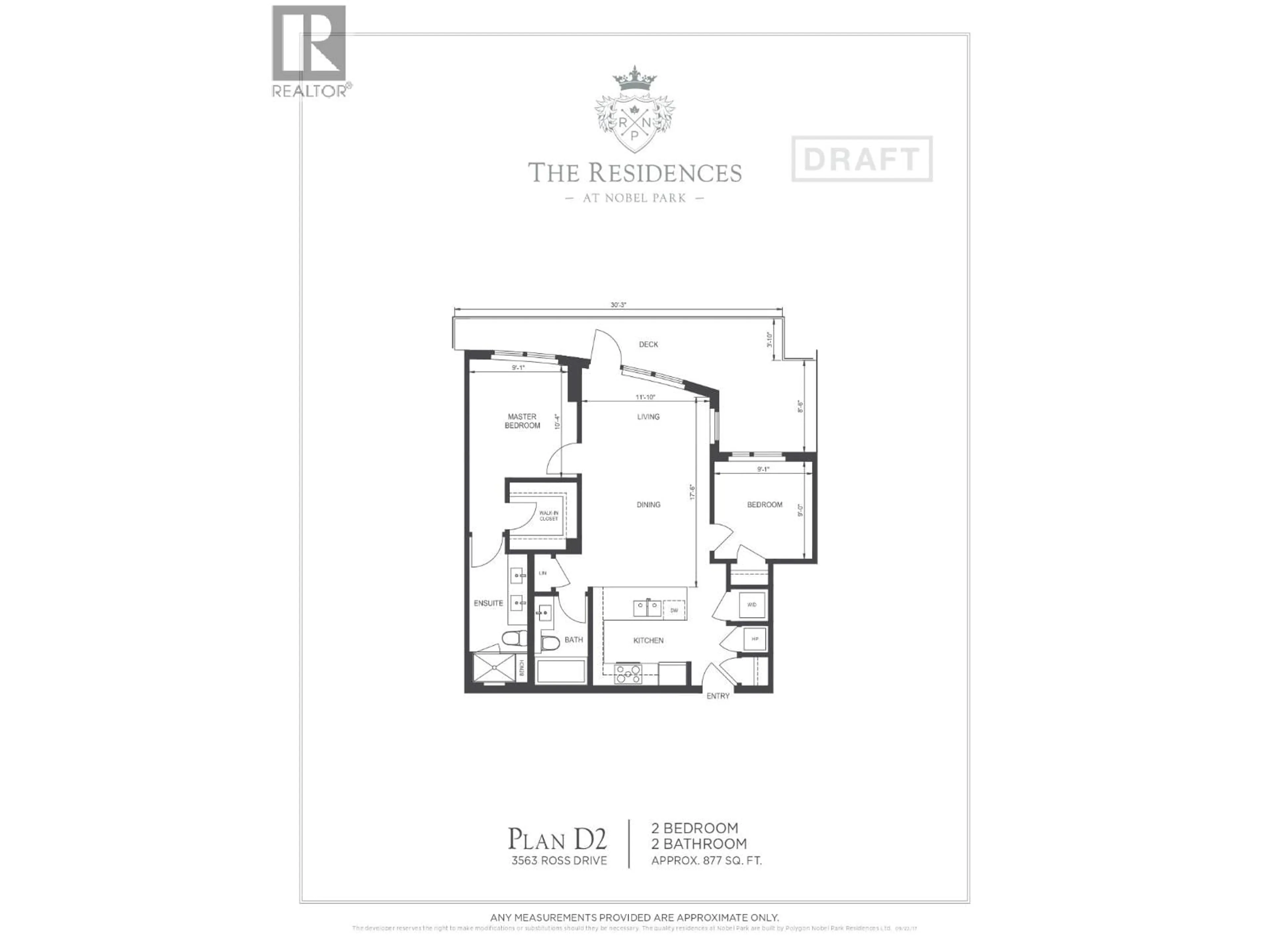 Floor plan for 528 - 3563 ROSS DRIVE, Vancouver British Columbia V6S0L3