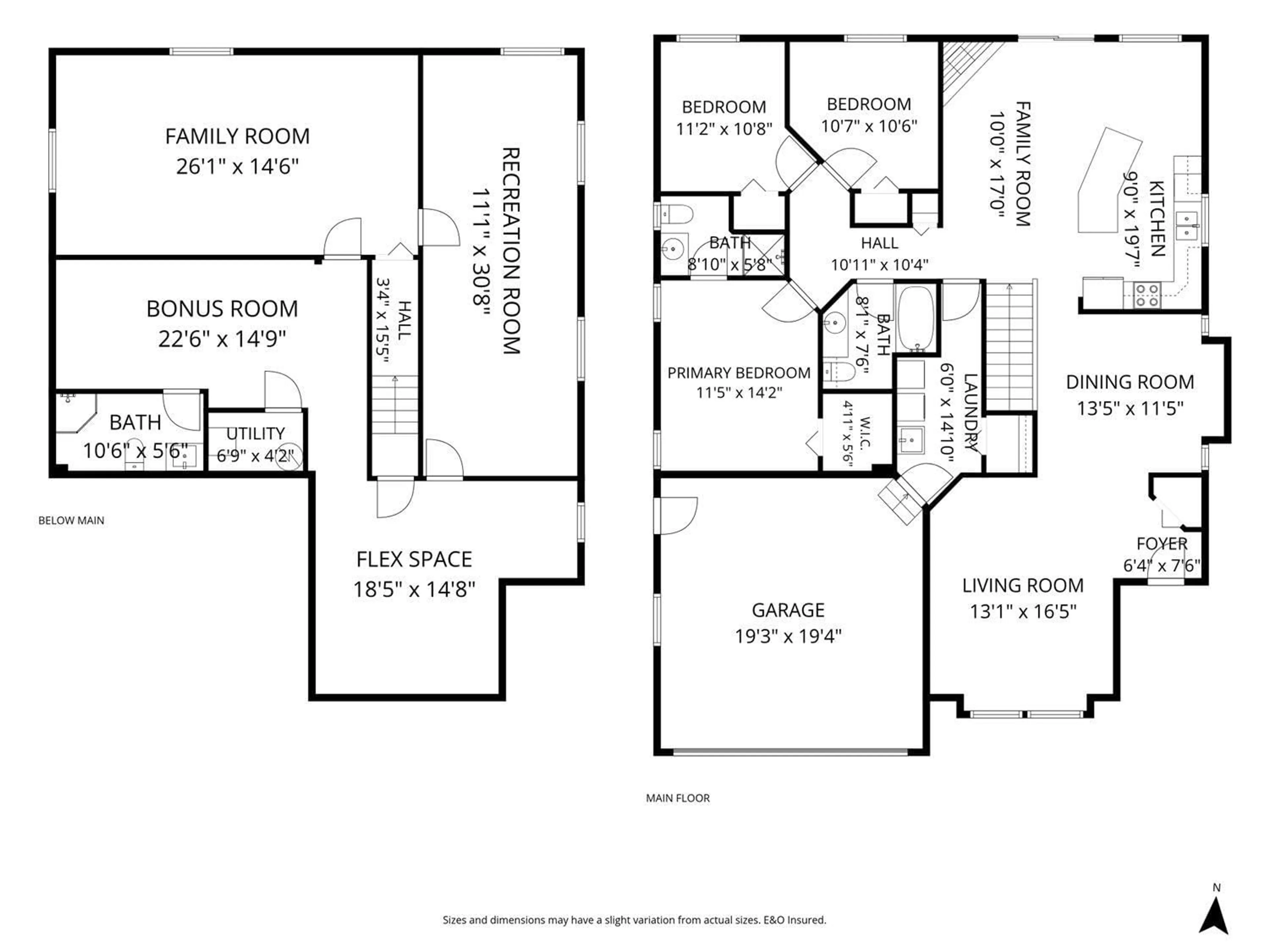 Floor plan for 44669 MONTE VISTA DRIVE, Chilliwack British Columbia V2R3K5