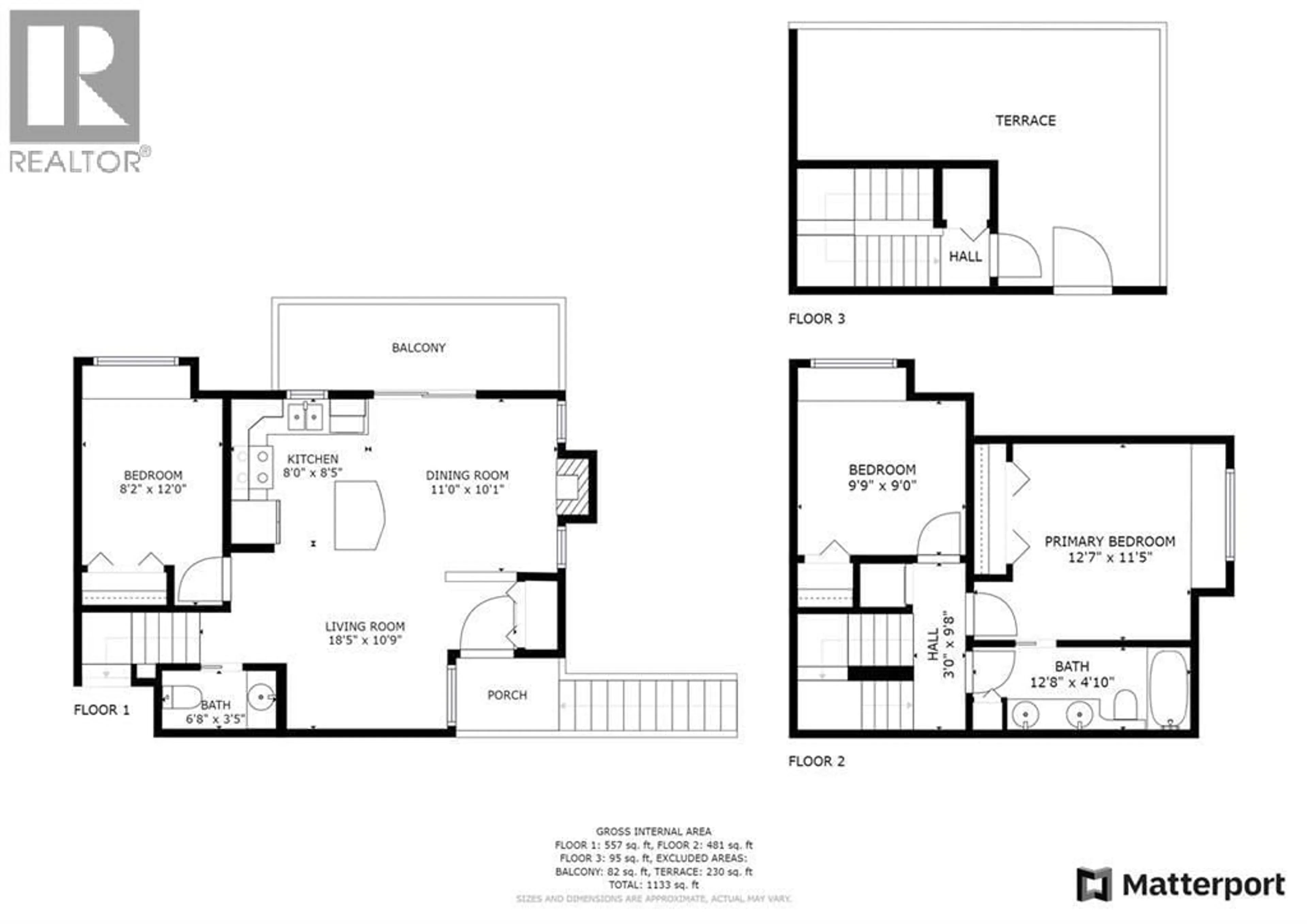 Floor plan for 17 - 7488 SOUTHWYNDE AVENUE, Burnaby British Columbia V3N5C6