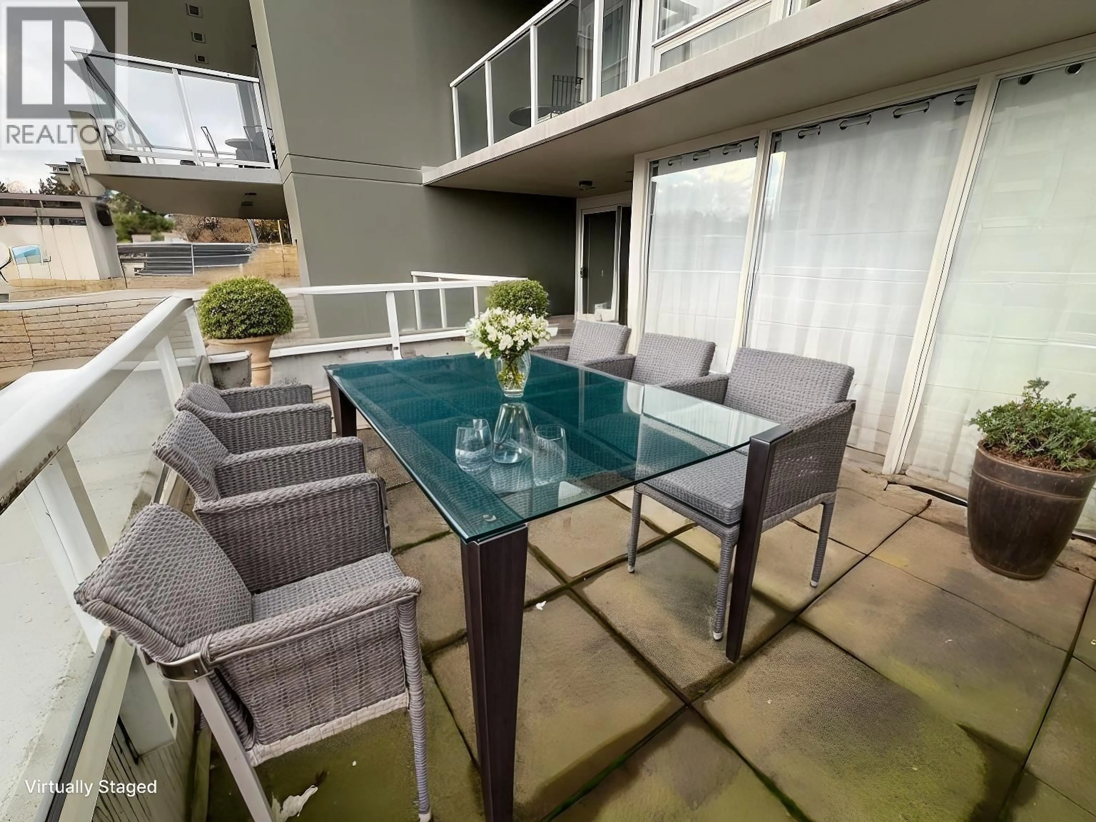 Patio, water/lake/river/ocean view for 506 - 39 SIXTH STREET, New Westminster British Columbia V3L0B3