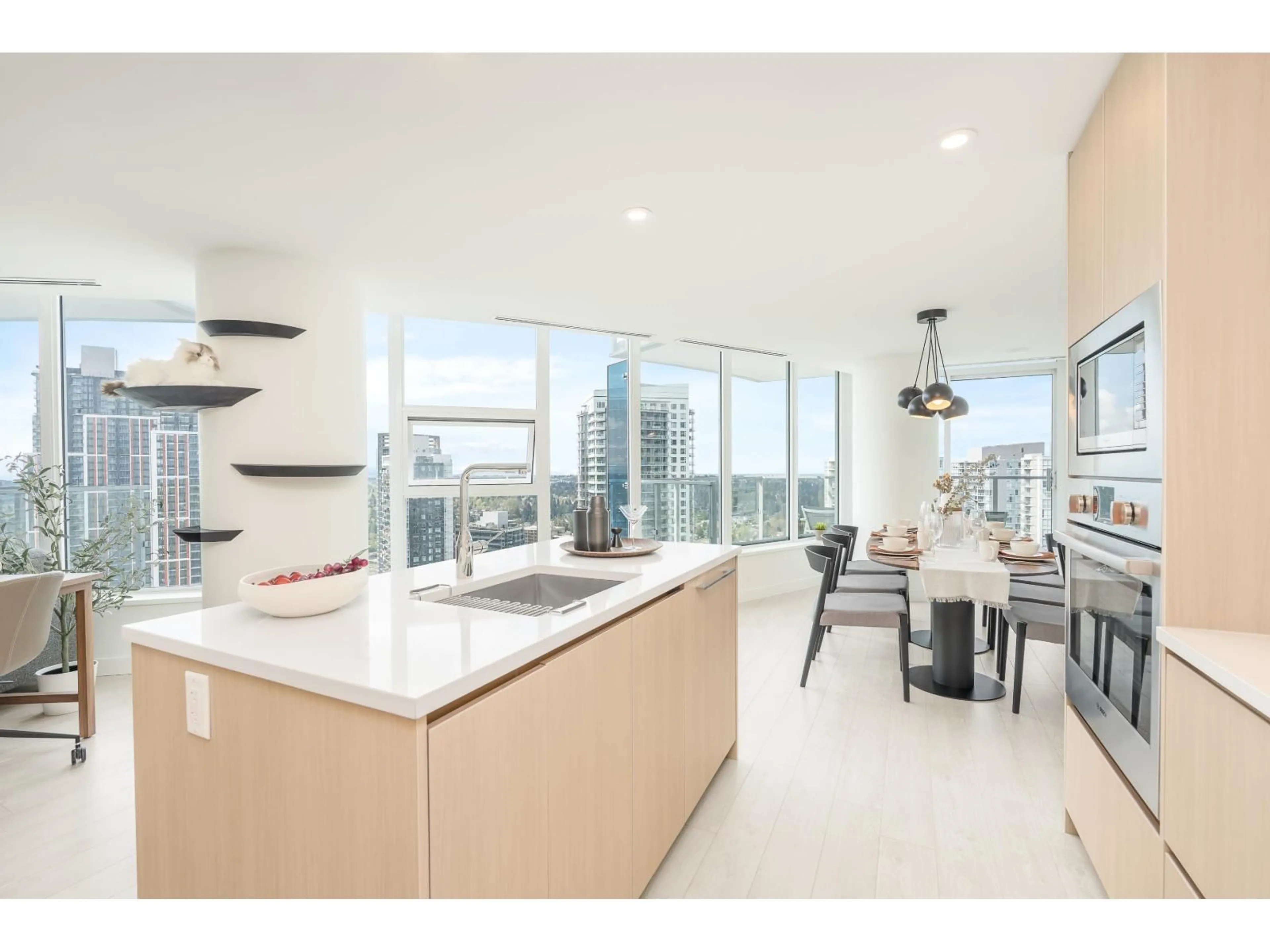 Open concept kitchen, unknown for 3405 - 13768 100 AVENUE, Surrey British Columbia V3T0V2