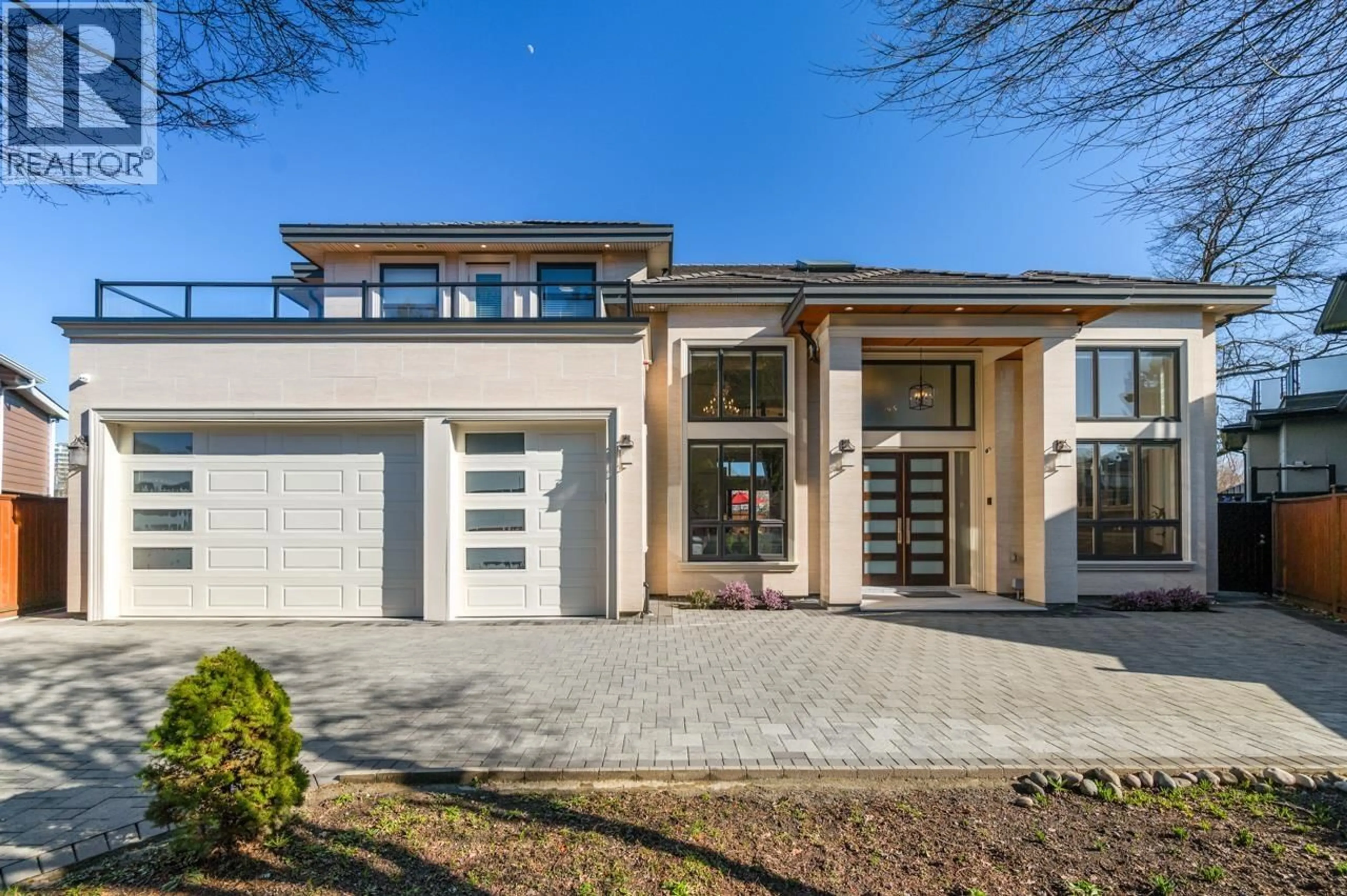 Home with brick exterior material, street for 6100 ALTA COURT, Richmond British Columbia V7C2R4