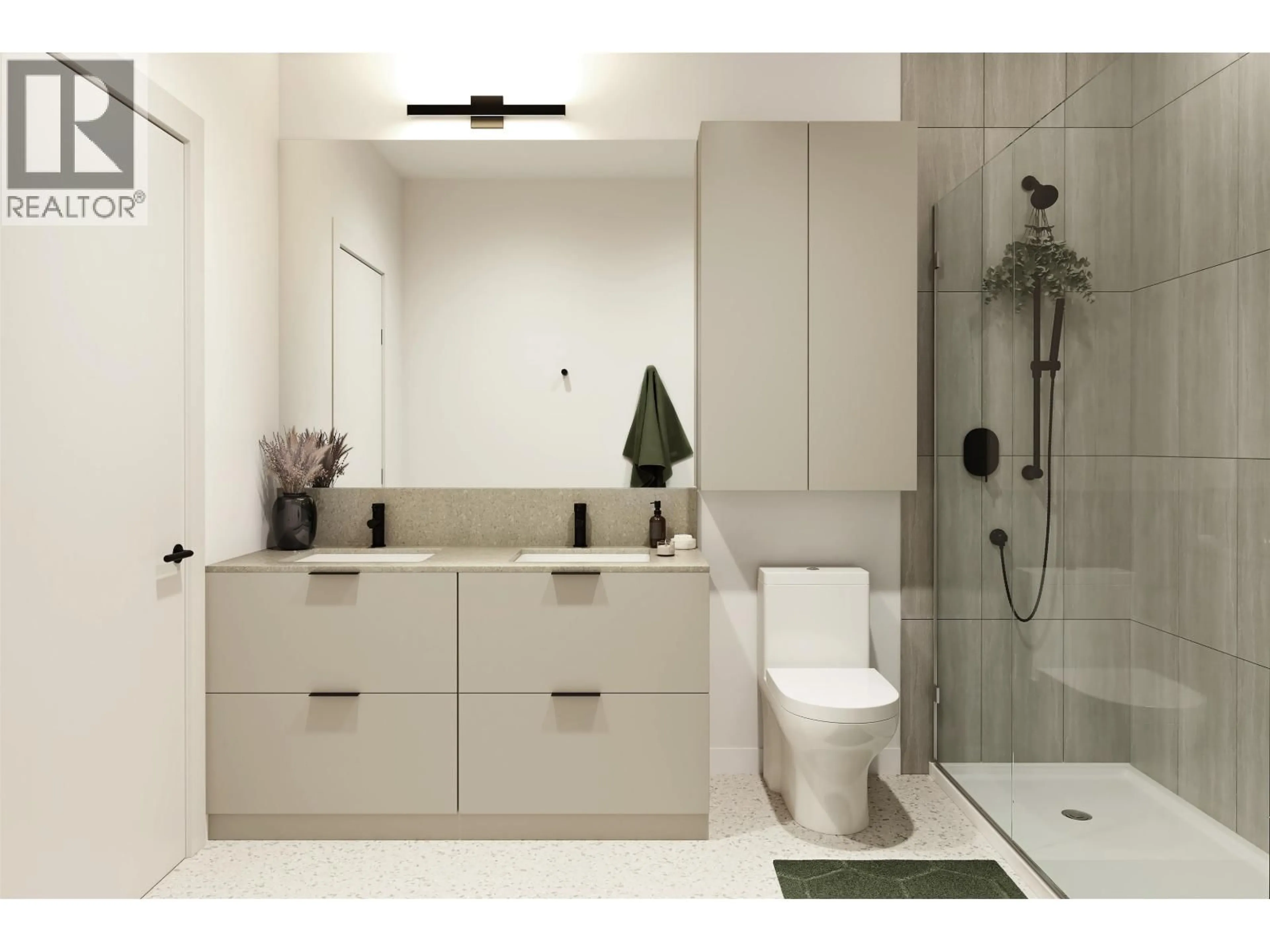 Contemporary bathroom, ceramic/tile floor for 614 - 38040 THIRD AVENUE, Squamish British Columbia V8B0B7