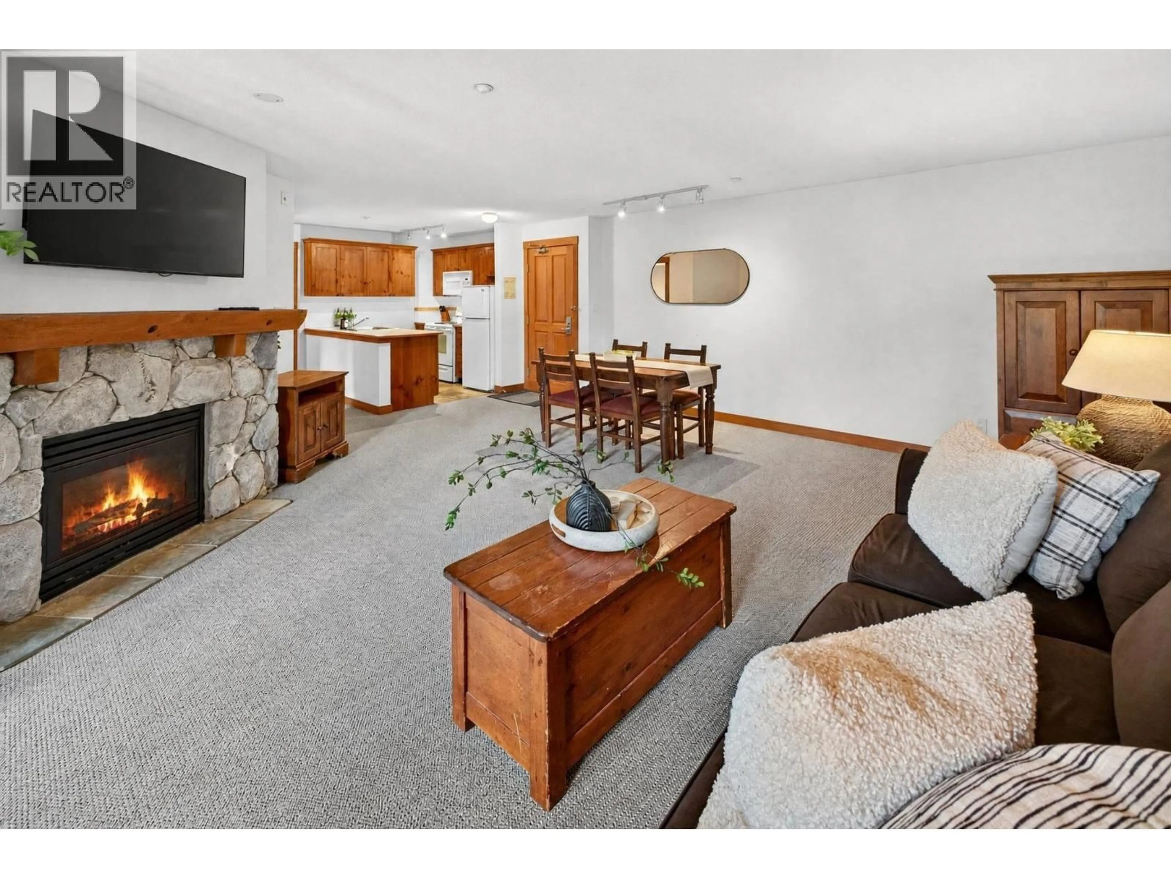 Living room with furniture, unknown for 409 - 4660 BLACKCOMB WAY, Whistler British Columbia V0N1B4