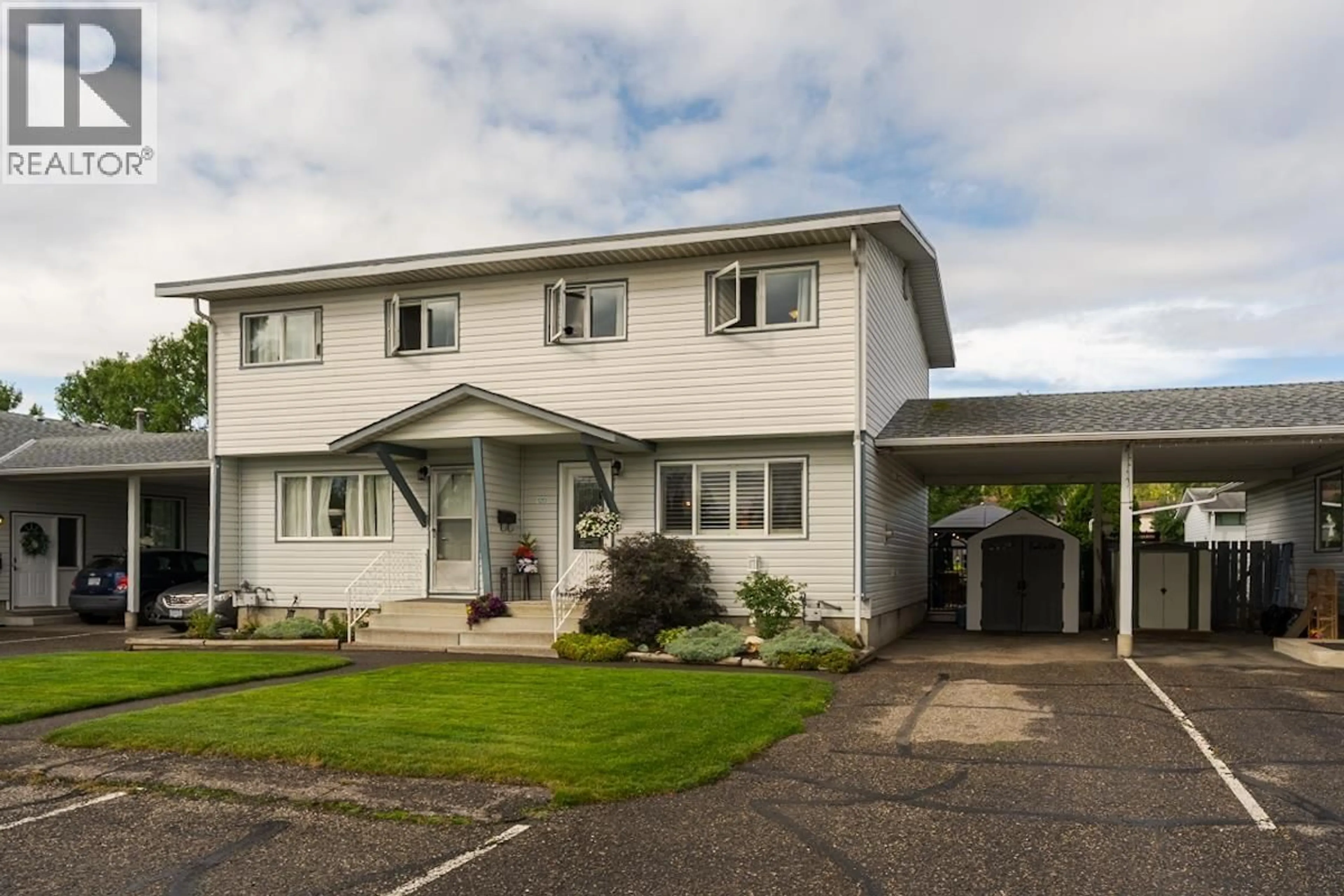 Home with vinyl exterior material, street for 120 - 111 TABOR BOULEVARD, Prince George British Columbia V2M5N3