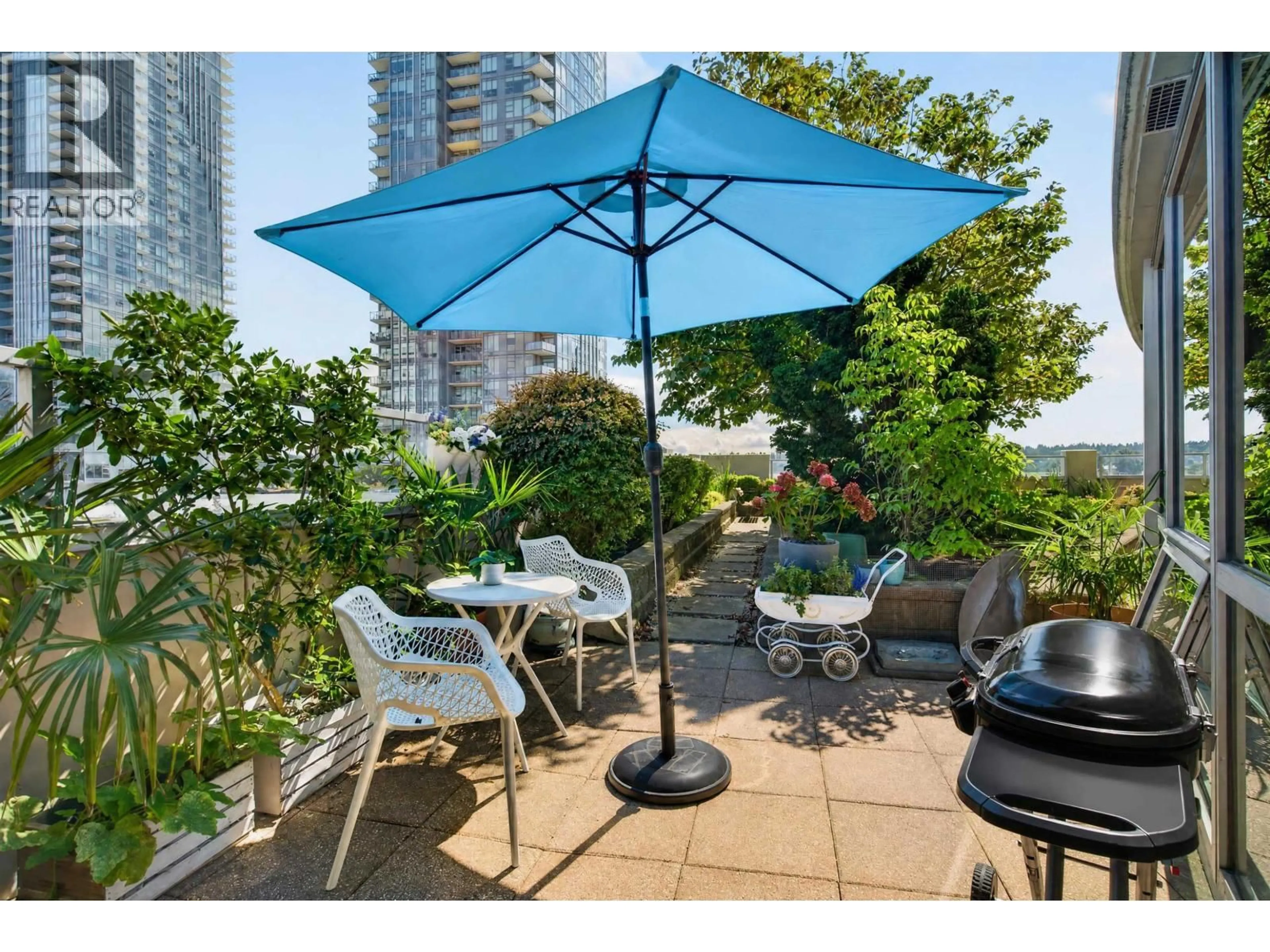 Patio, water/lake/river/ocean view for 507 - 14 BEGBIE STREET, New Westminster British Columbia V3M0C4