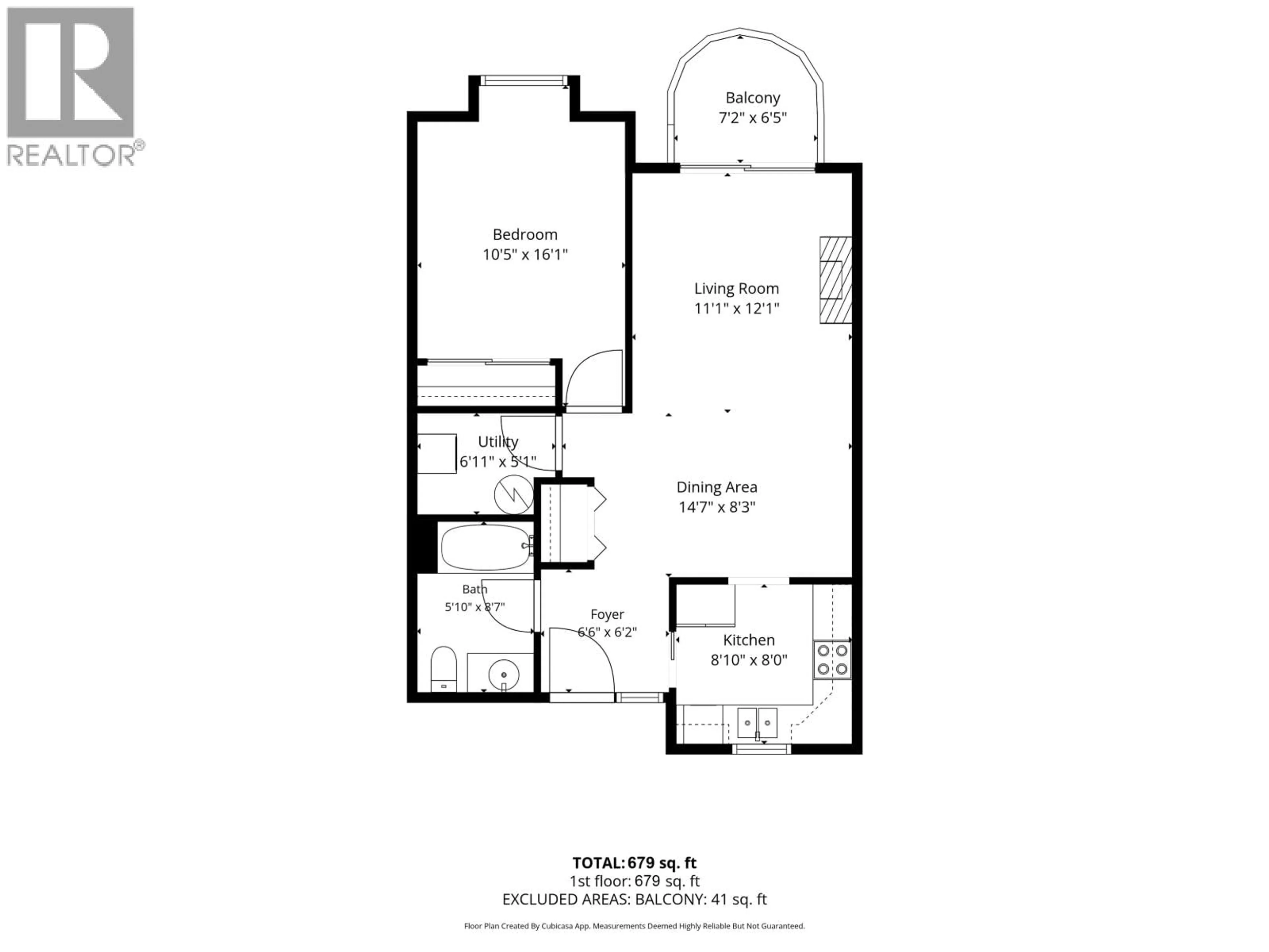 Floor plan for 203 - 988 16TH AVENUE, Vancouver British Columbia V5Z1T2