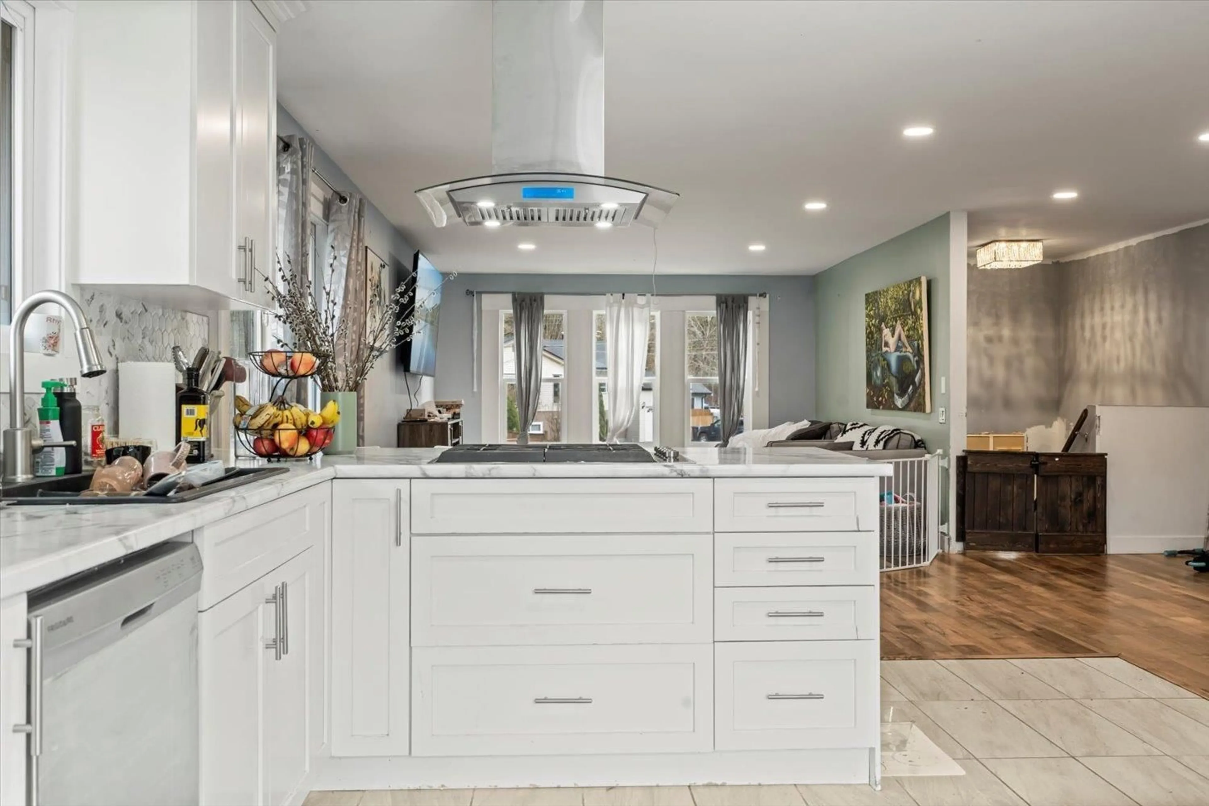 Contemporary kitchen, ceramic/tile floor for 63895 OLD YALE ROAD, Hope British Columbia V0X1L2