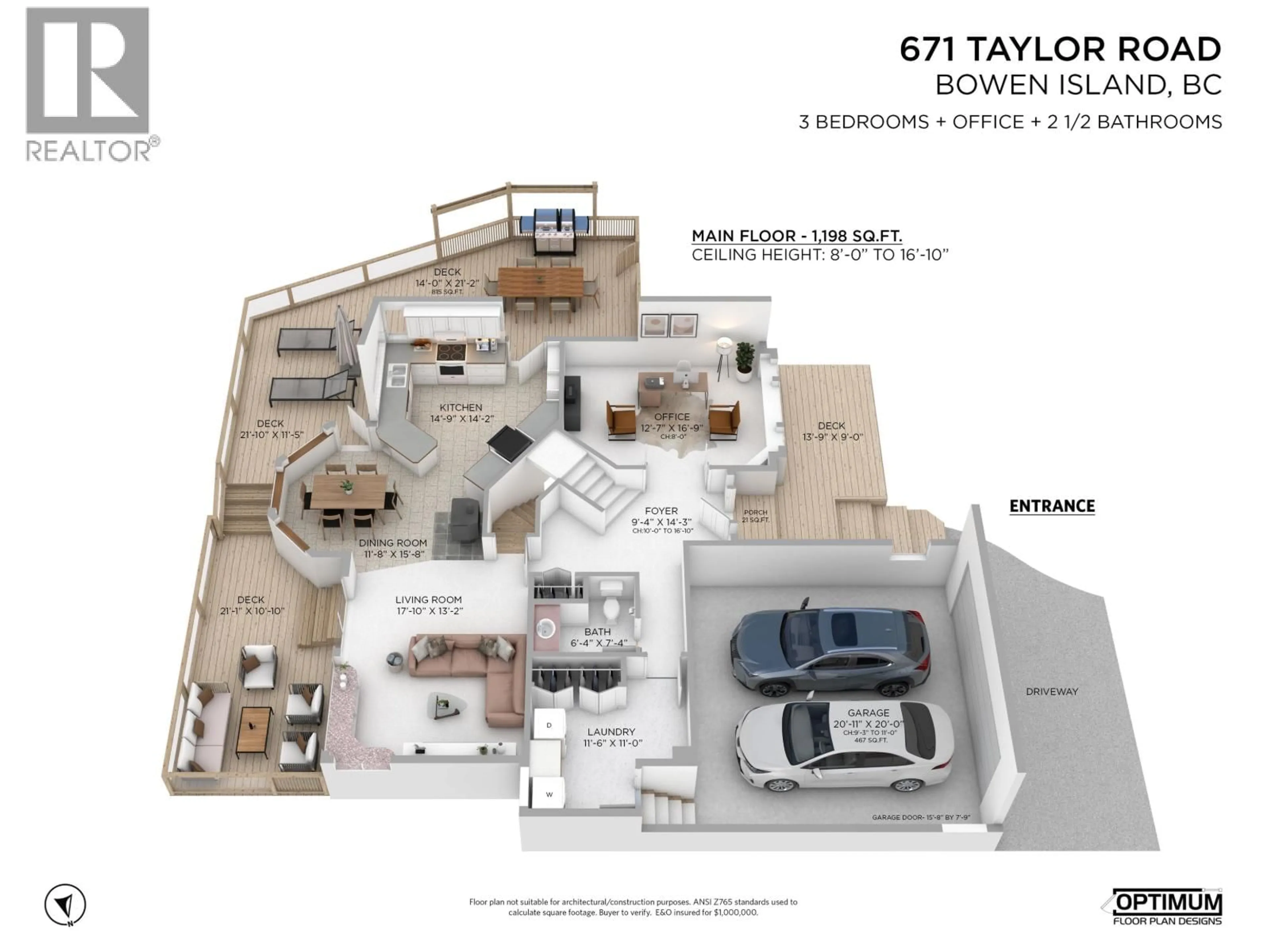 Floor plan for 671 TAYLOR ROAD, Bowen Island British Columbia V0N1G1