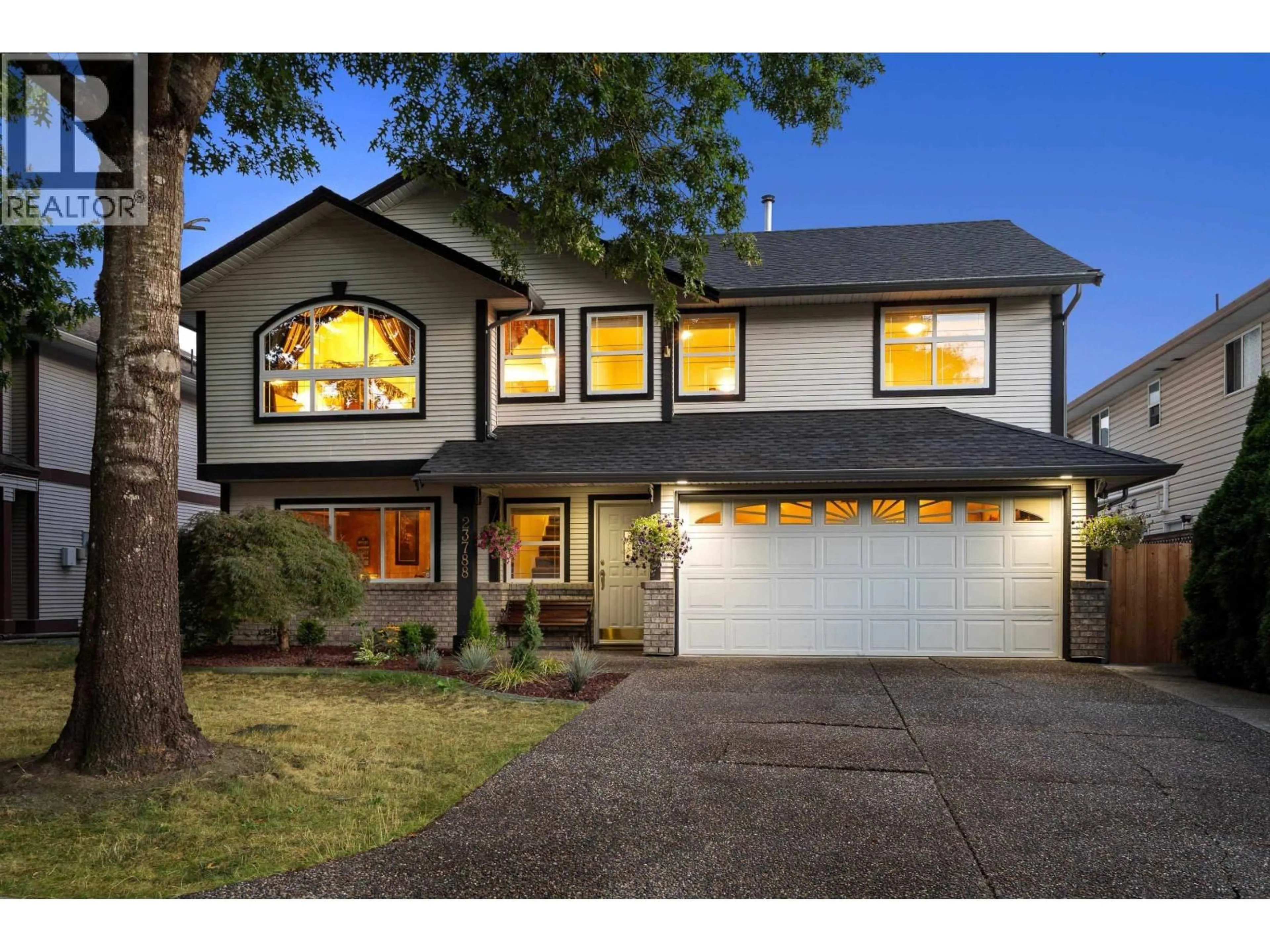 Home with vinyl exterior material, street for 23788 120B AVENUE, Maple Ridge British Columbia V4R4X4