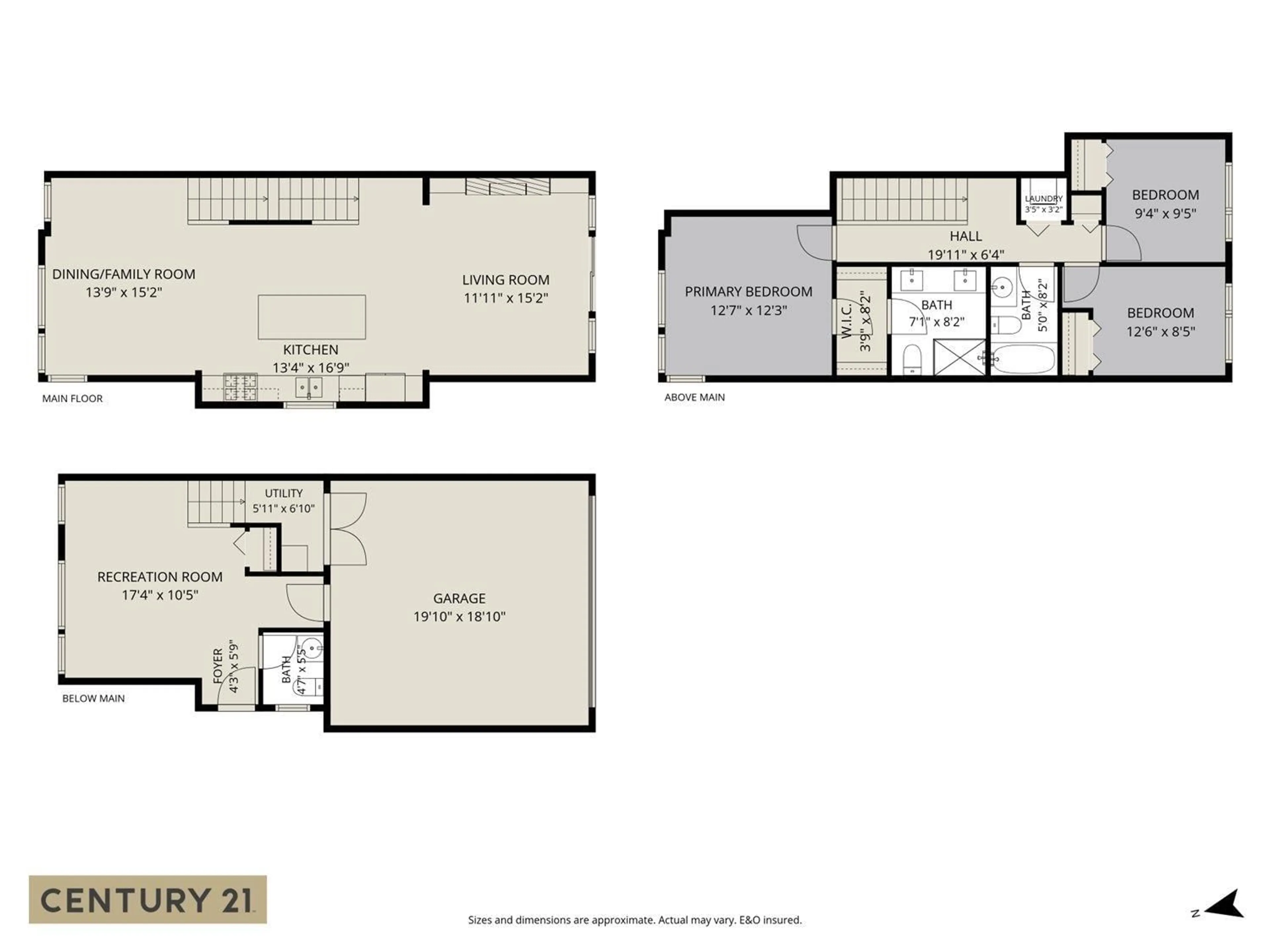 Floor plan for 86 - 8413 MIDTOWN WAY, Chilliwack British Columbia V2P0G7