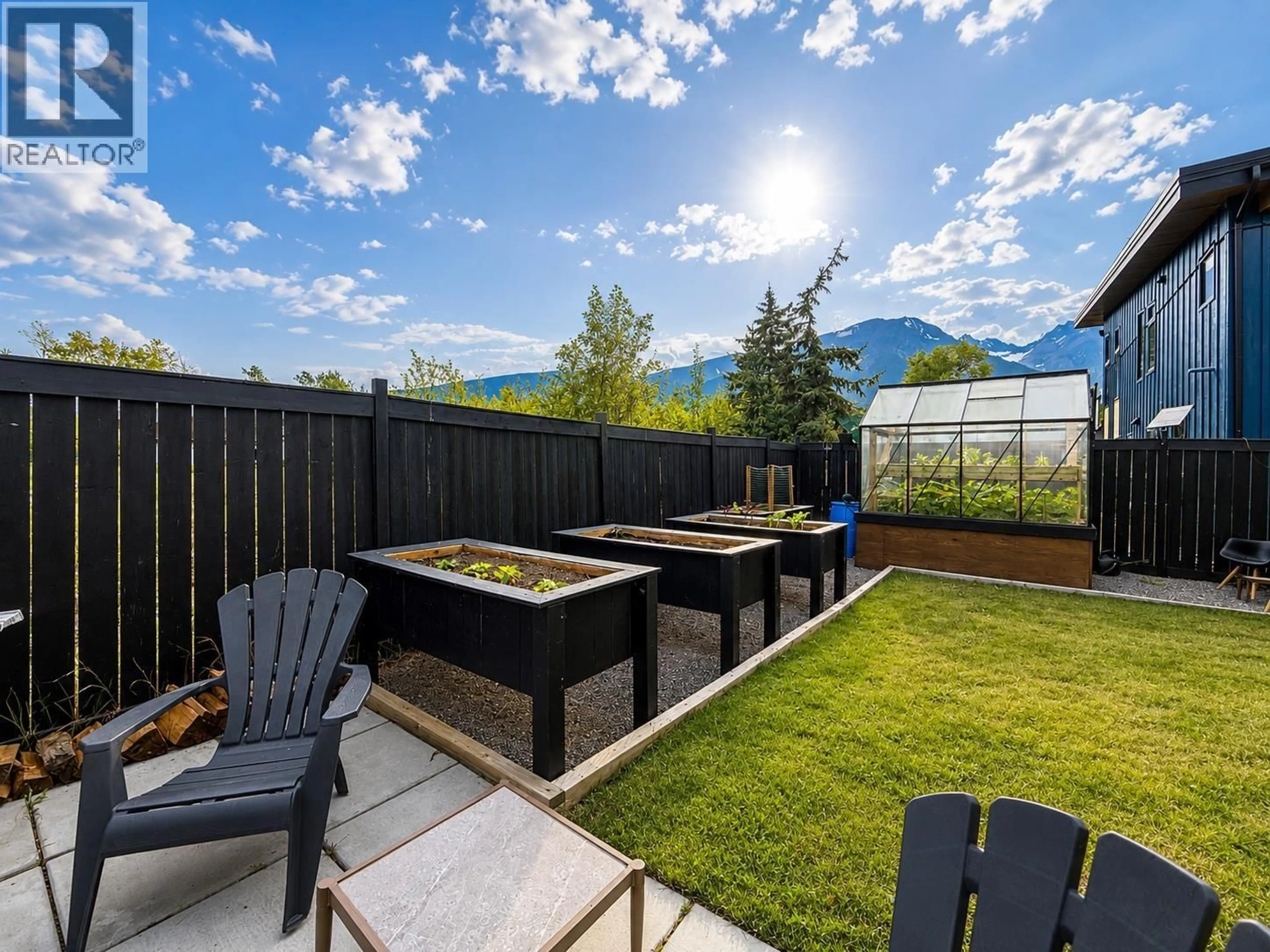 Patio, mountain view for 22 STARLITER WAY, Smithers British Columbia V0J2N2