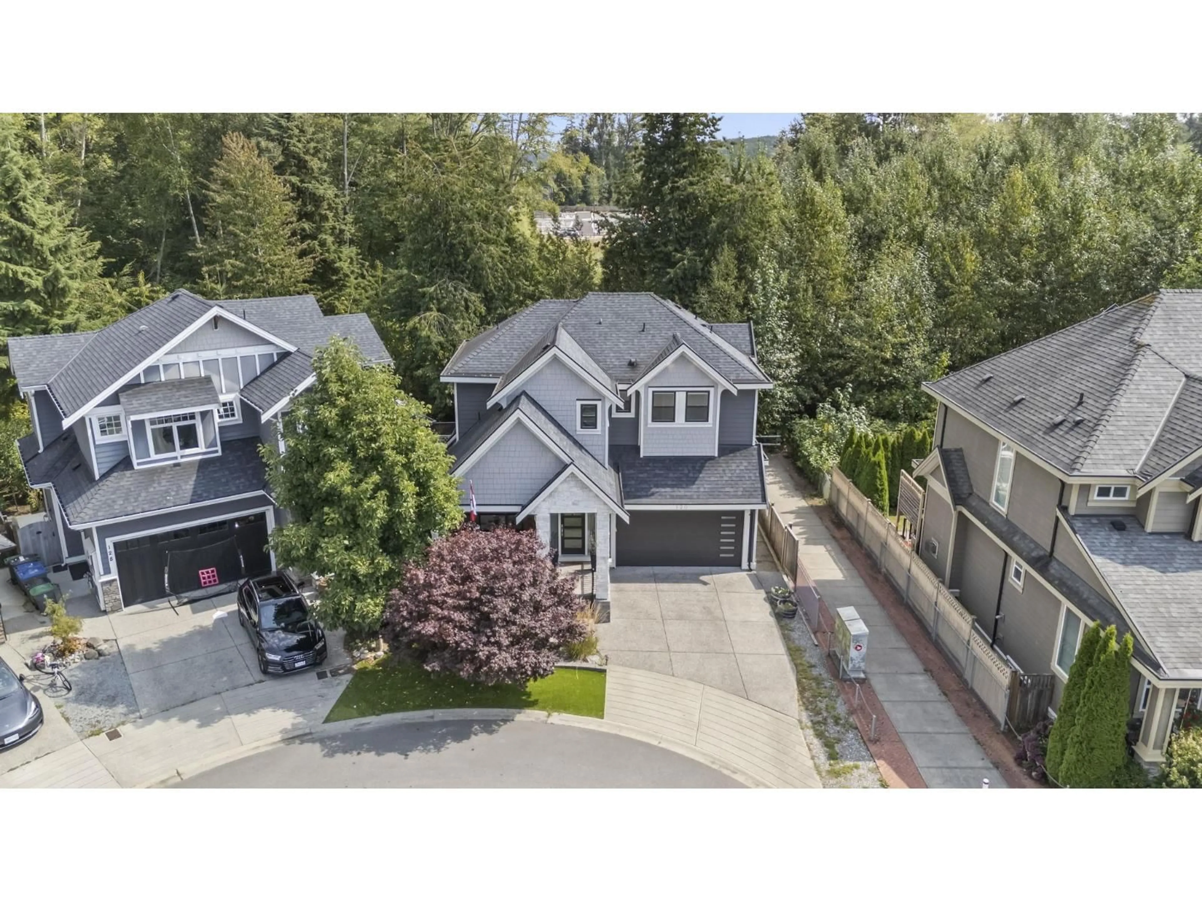 A pic from outside/outdoor area/front of a property/back of a property/a pic from drone, street for 120 169A STREET, Surrey British Columbia V3Z1N1