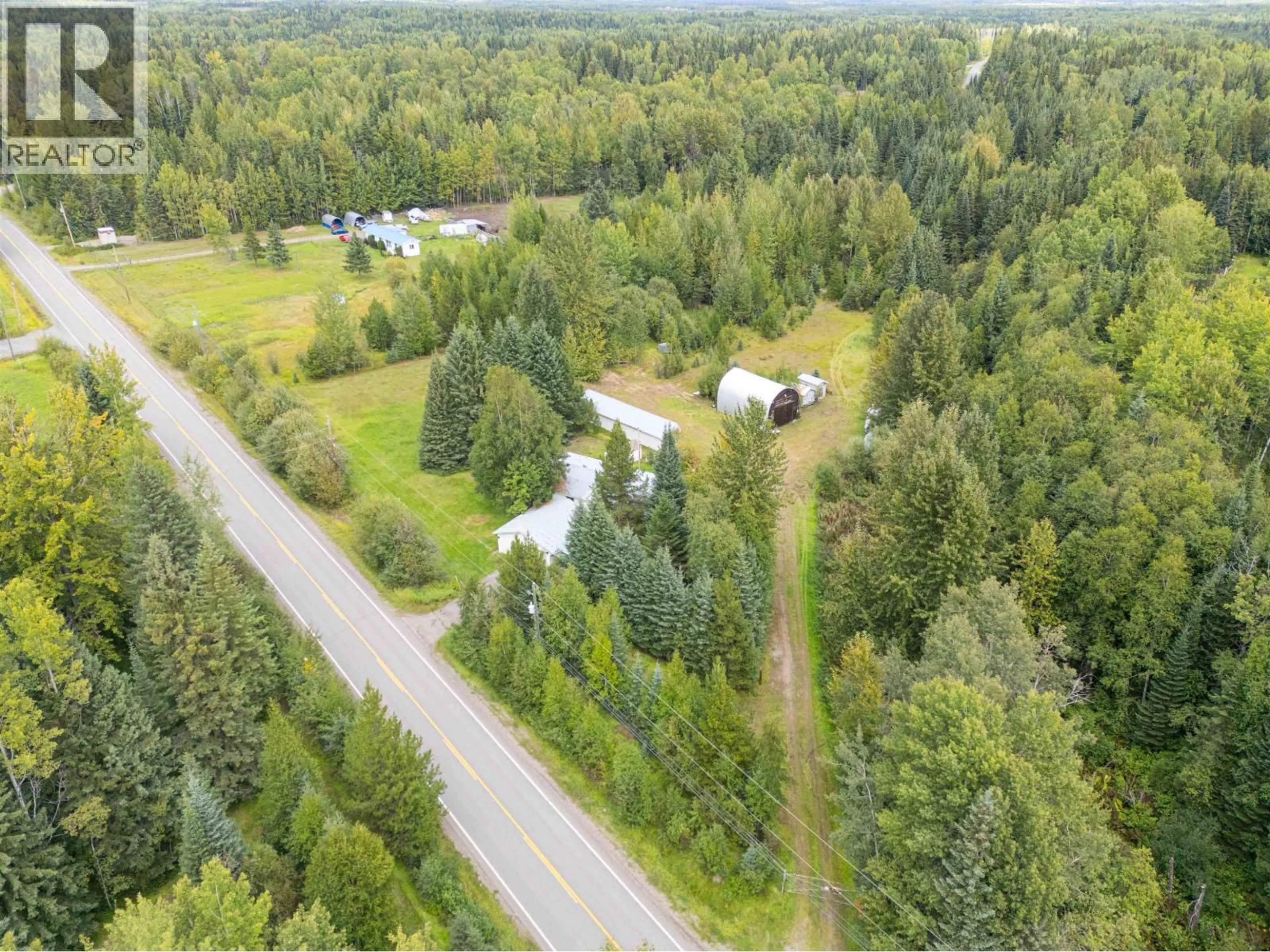 A pic from outside/outdoor area/front of a property/back of a property/a pic from drone, forest/trees view for 10222 KELLY ROAD, Prince George British Columbia V2K5V3