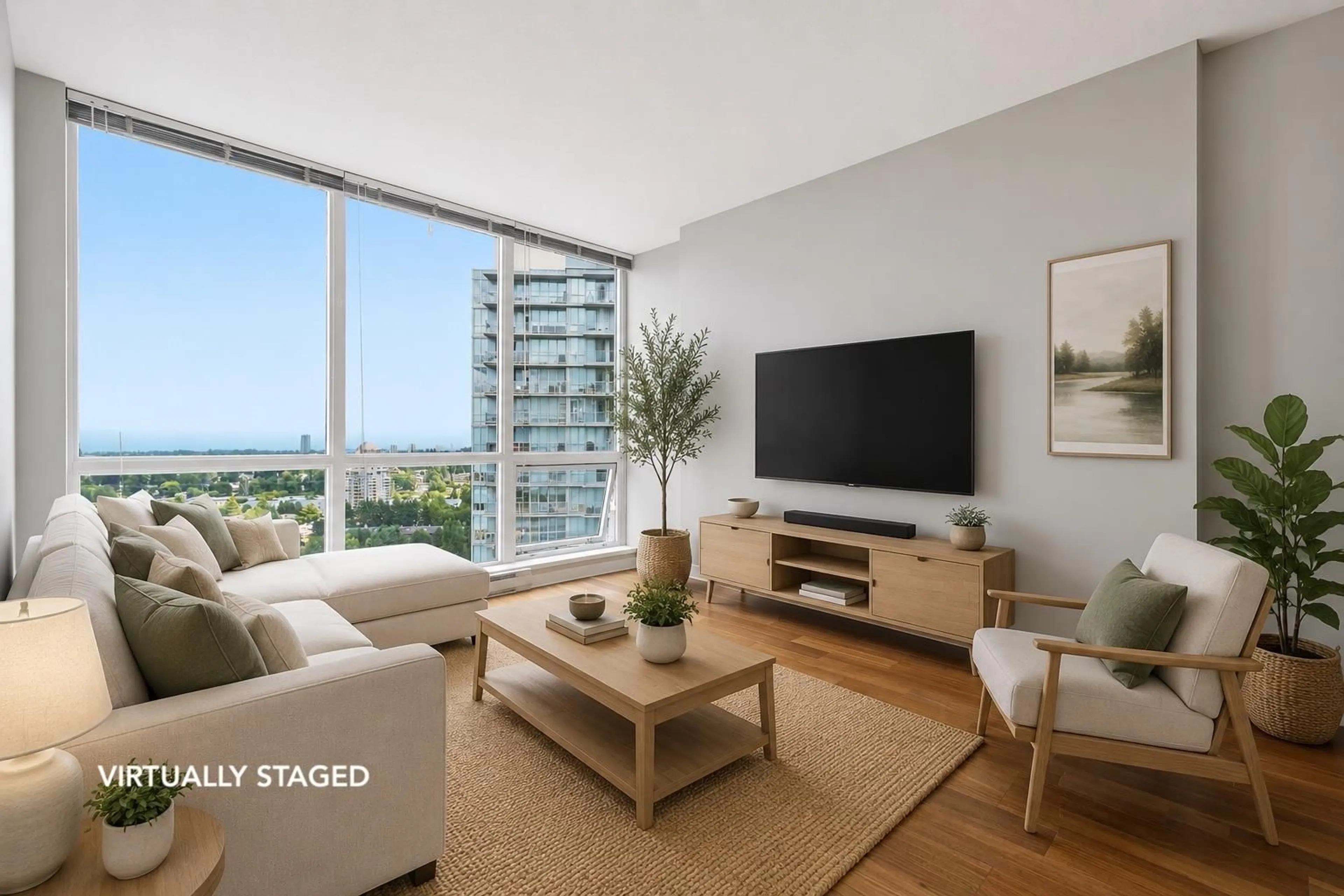 Living room with furniture, unknown for 3105 - 13618 100 AVENUE, Surrey British Columbia V3T0A8