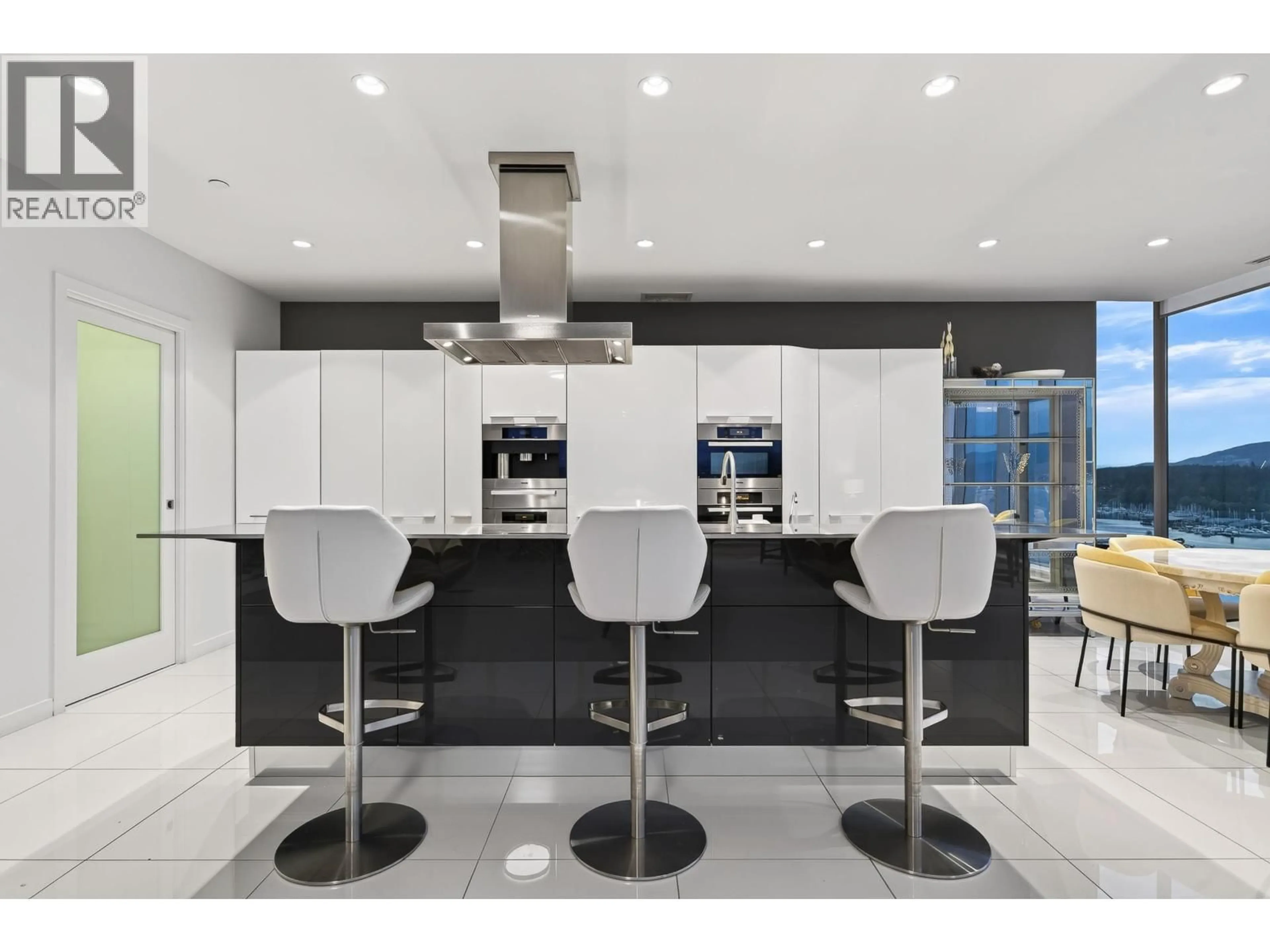 Contemporary kitchen, ceramic/tile floor for 1102 - 277 THURLOW STREET, Vancouver British Columbia V6C0C1