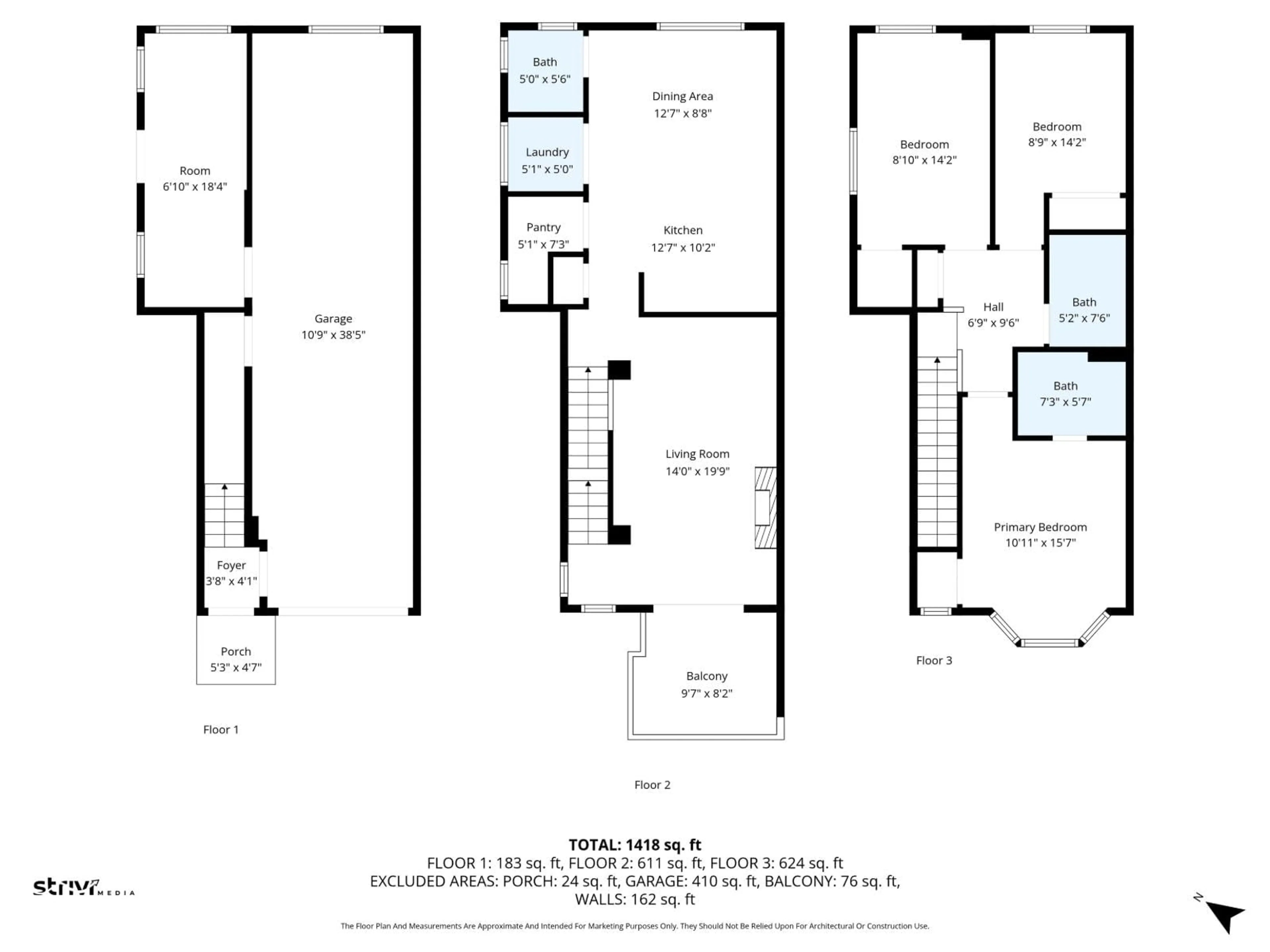 Floor plan for 32 - 20738 84 AVENUE, Langley British Columbia V2Y0J6