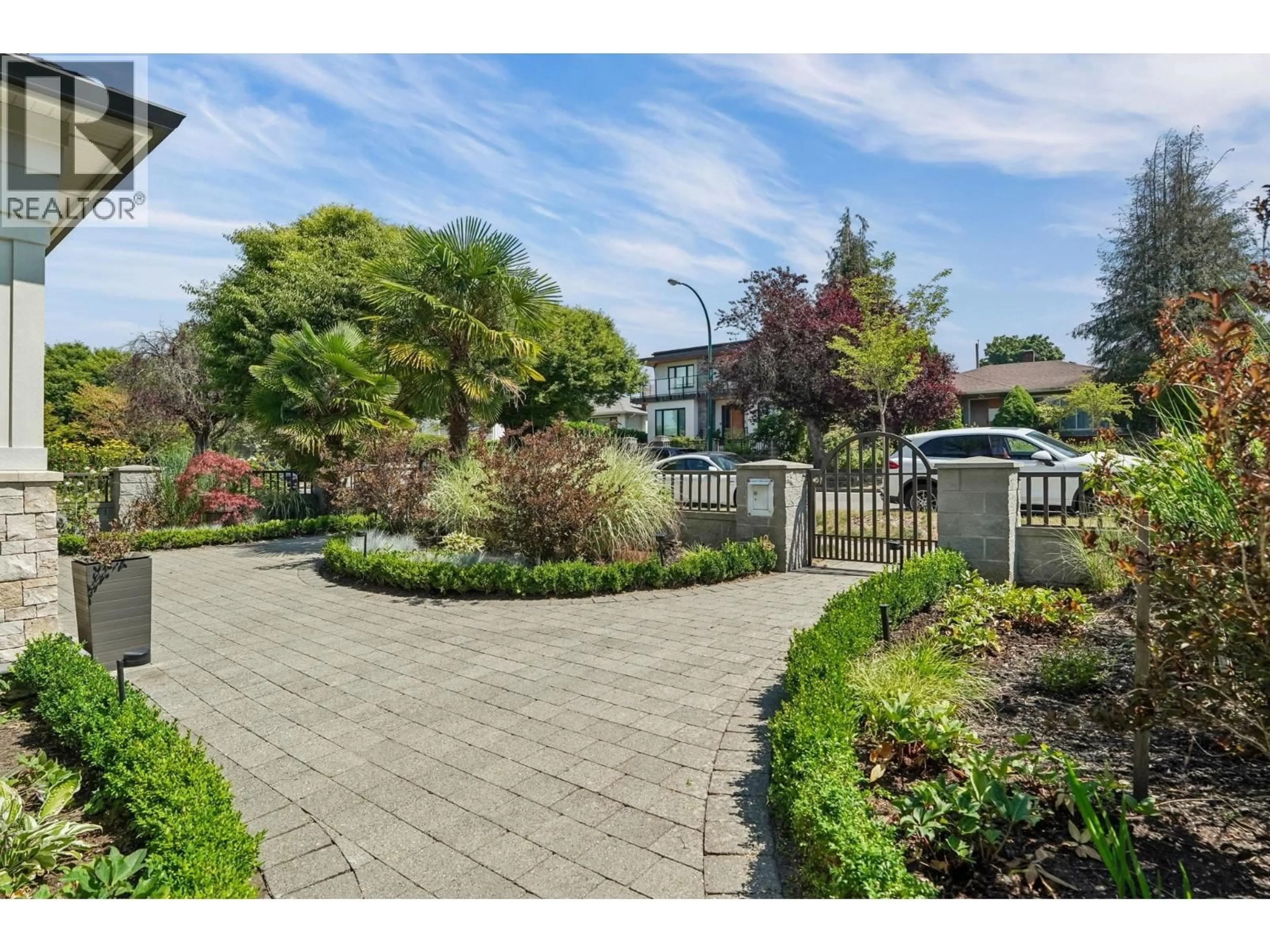 A pic from outside/outdoor area/front of a property/back of a property/a pic from drone, street for 5807 CREE STREET, Vancouver British Columbia V5W2V8