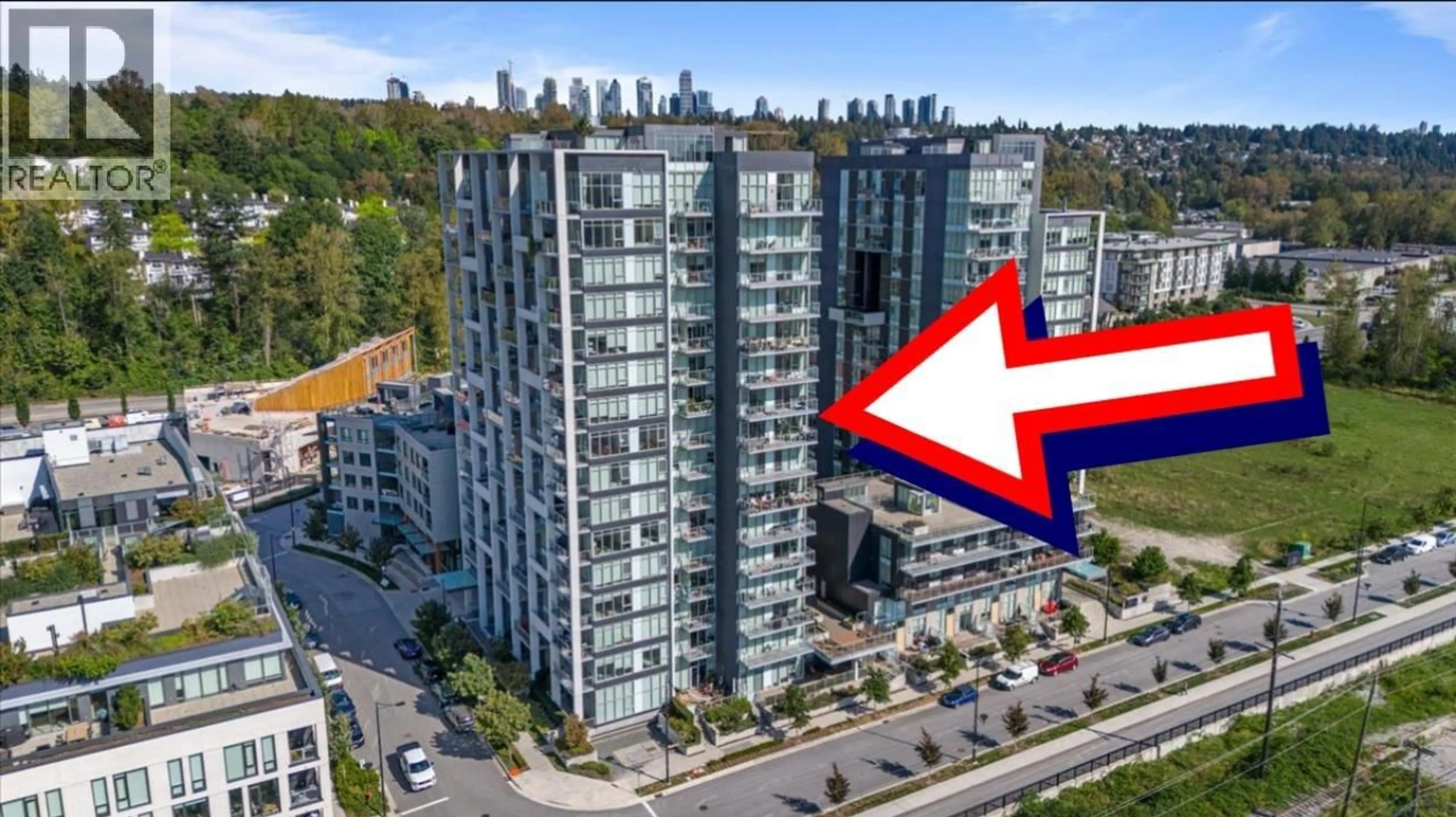 A pic from outside/outdoor area/front of a property/back of a property/a pic from drone, building for 901 - 8570 RIVERGRASS DRIVE, Vancouver British Columbia V5S0H4