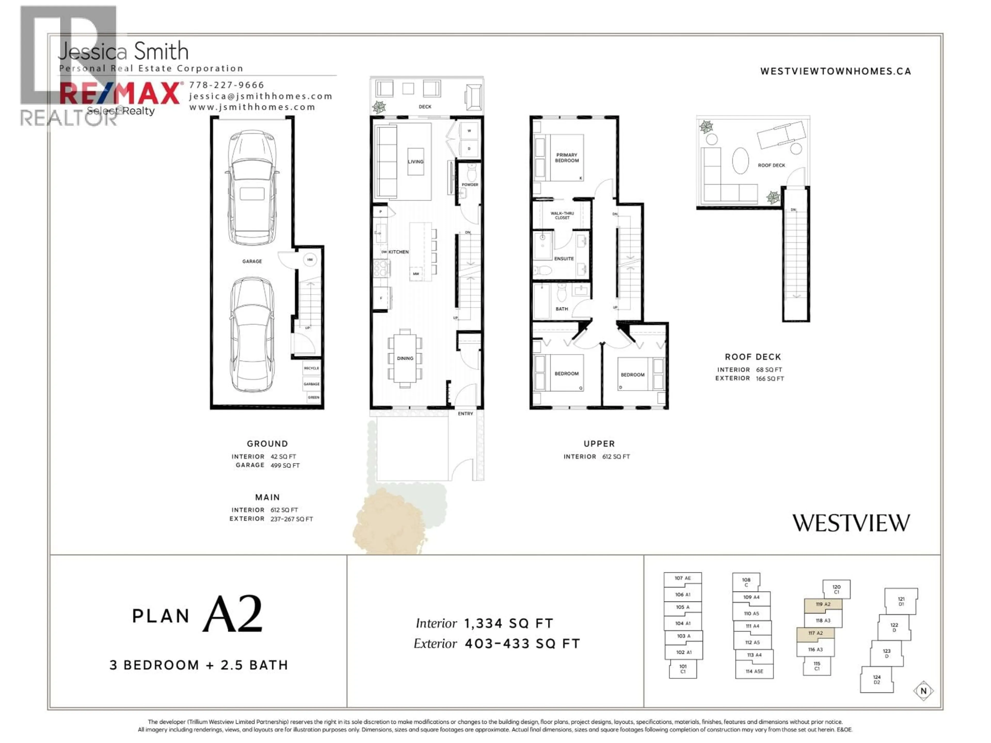 Floor plan for 117 - 1301 BREWSTER DRIVE, Coquitlam British Columbia V3B0S7