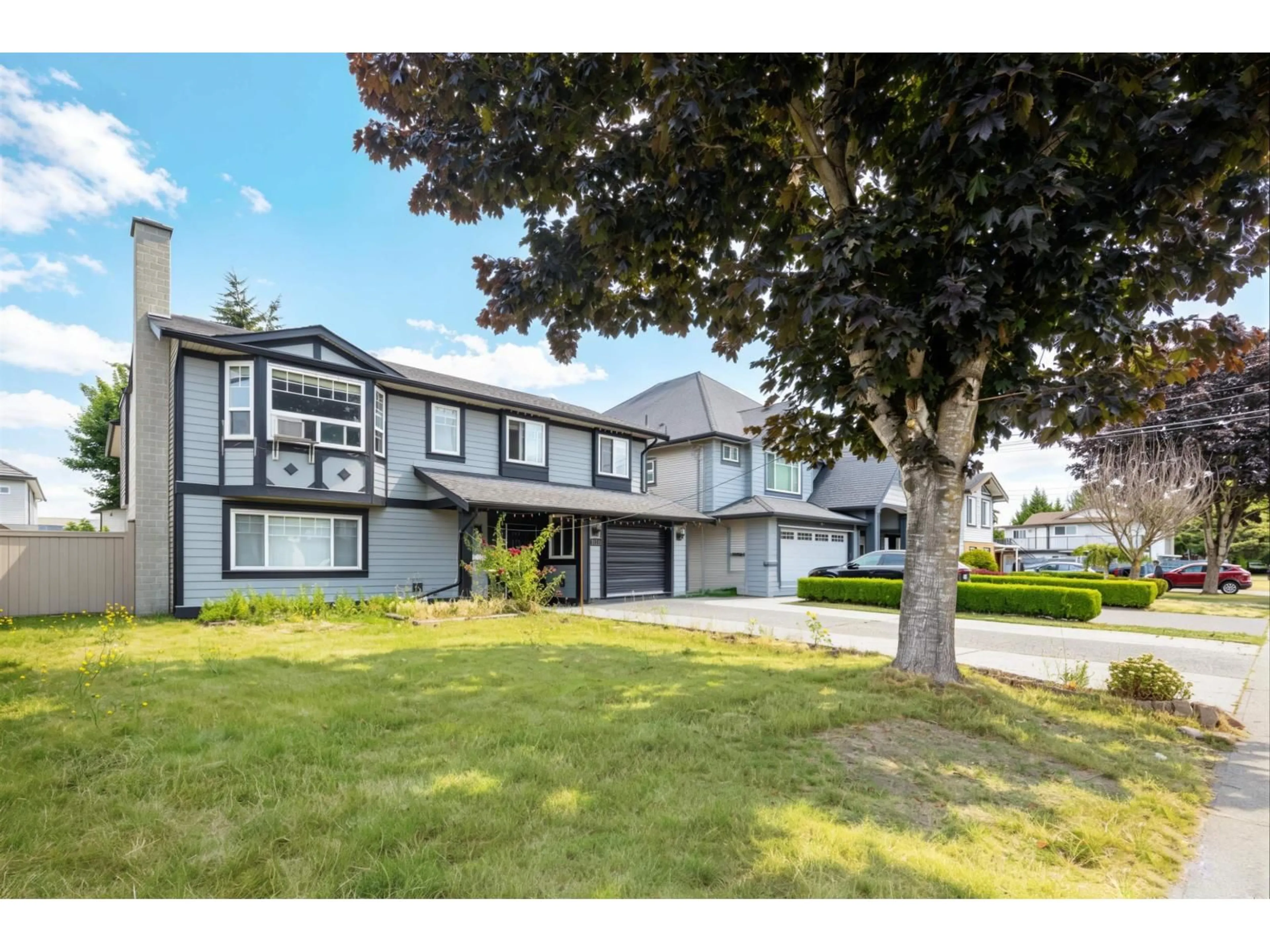 A pic from outside/outdoor area/front of a property/back of a property/a pic from drone, street for 13111 73A AVENUE, Surrey British Columbia V3W2R8