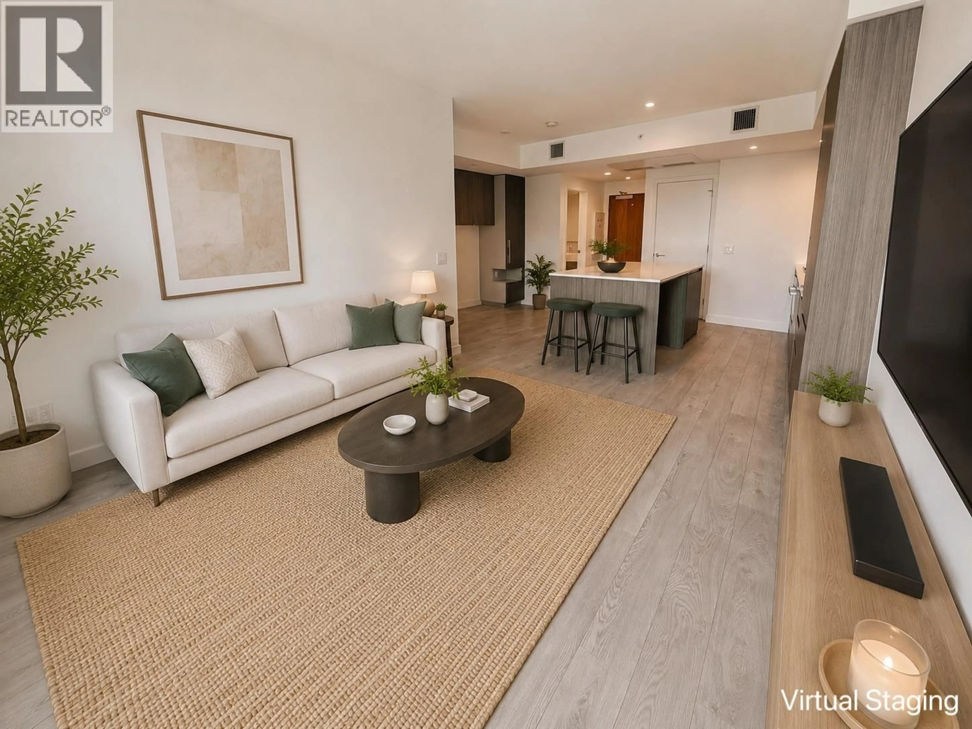 Living room with furniture, unknown for 303 - 6463 SILVER AVENUE, Burnaby British Columbia V5H0K4