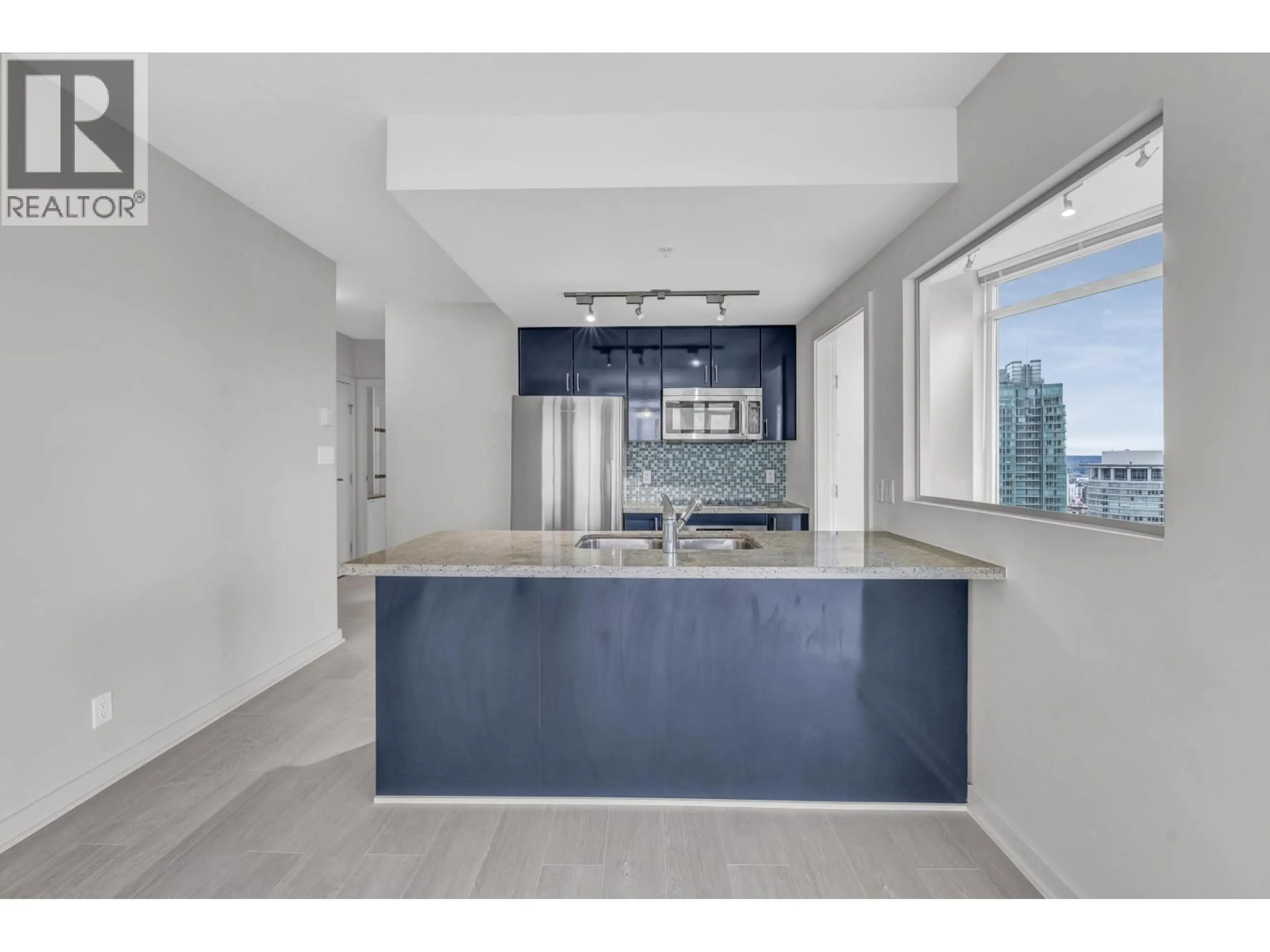 Open concept kitchen, unknown for 3201 - 1188 PENDER STREET, Vancouver British Columbia V6E0A2