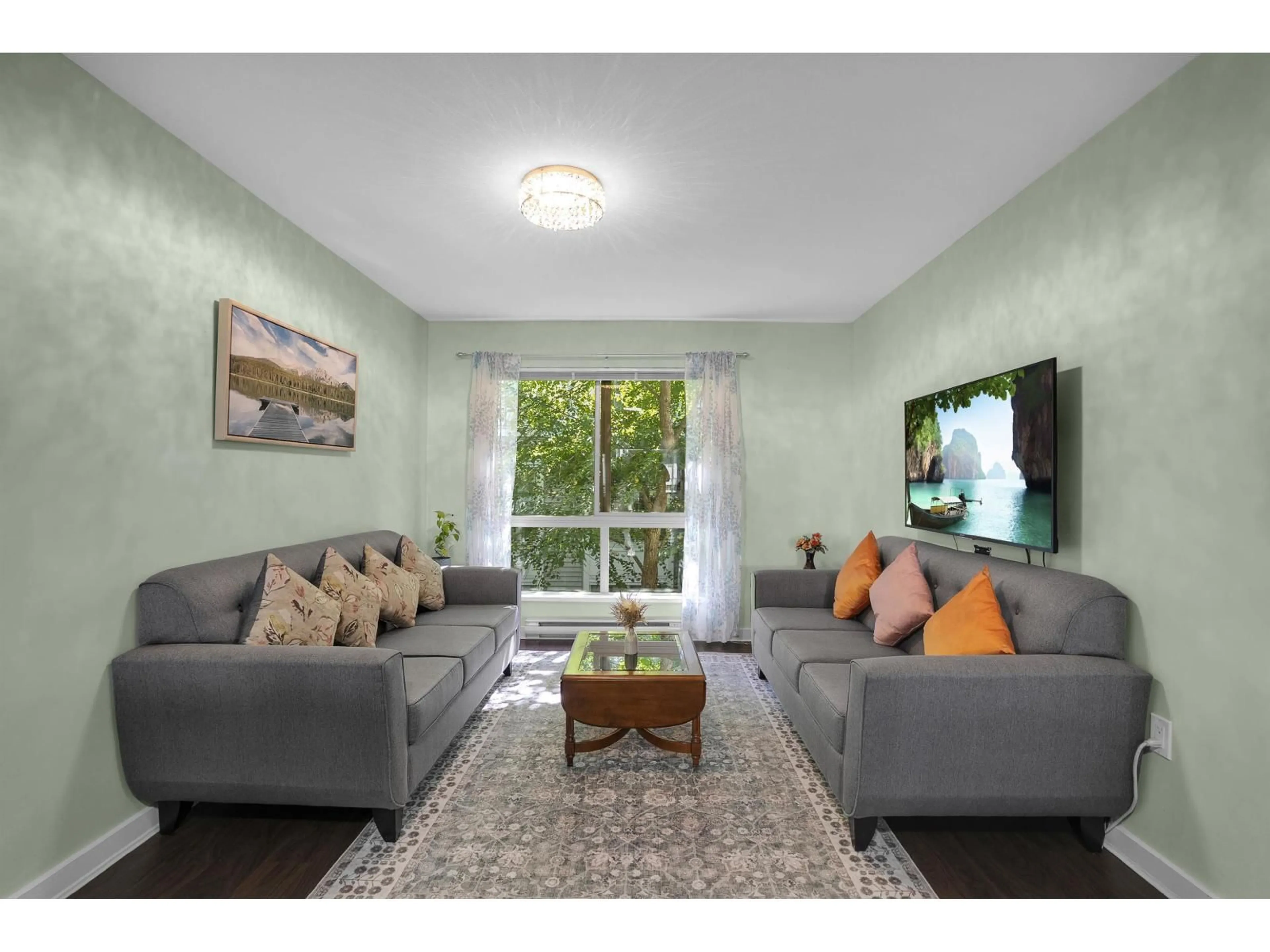 Living room with furniture, unknown for 101 - 6671 121 STREET, Surrey British Columbia V3W1T9