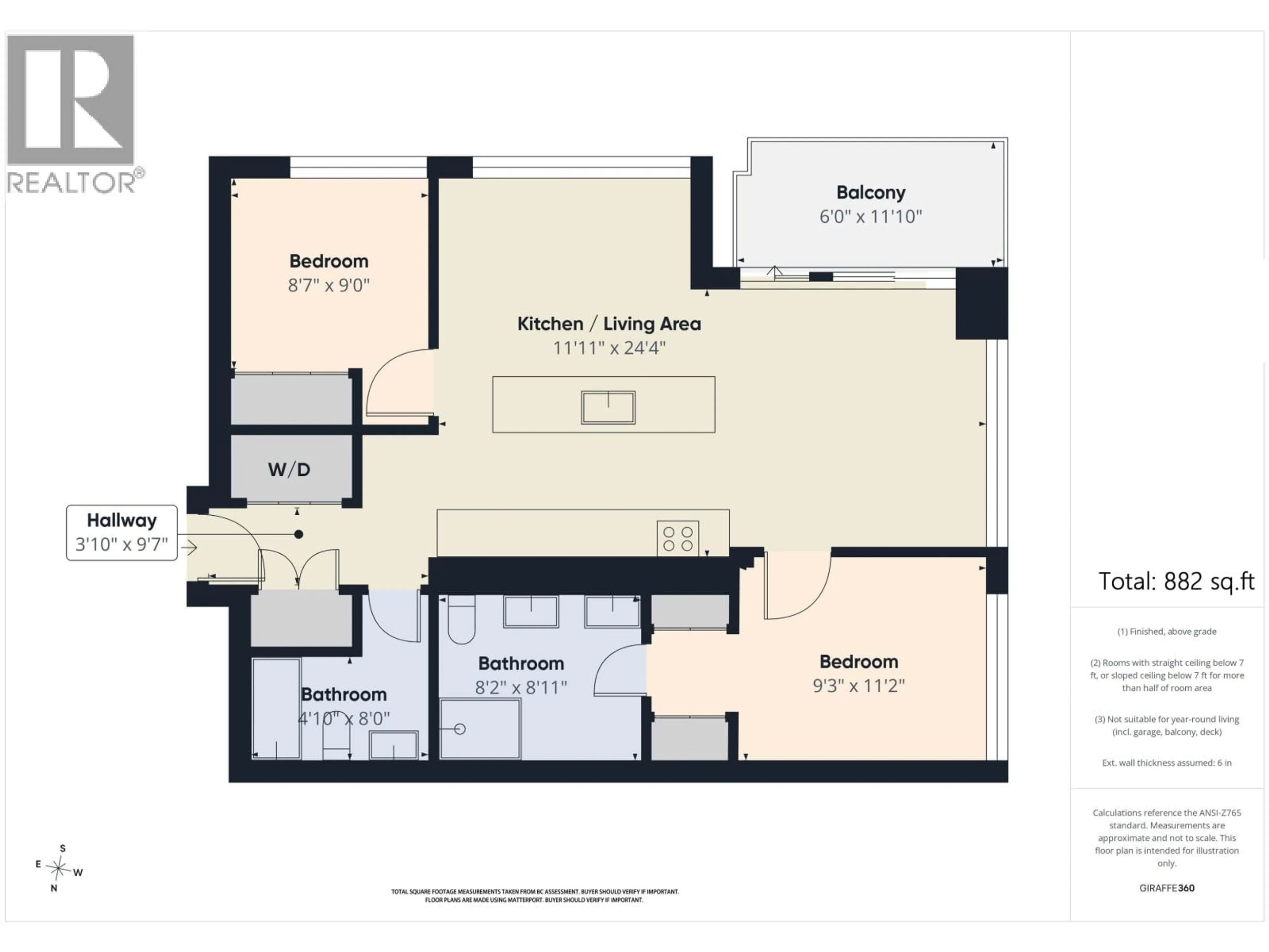 Floor plan for 723 - 3300 KETCHESON ROAD, Richmond British Columbia V6X0S5