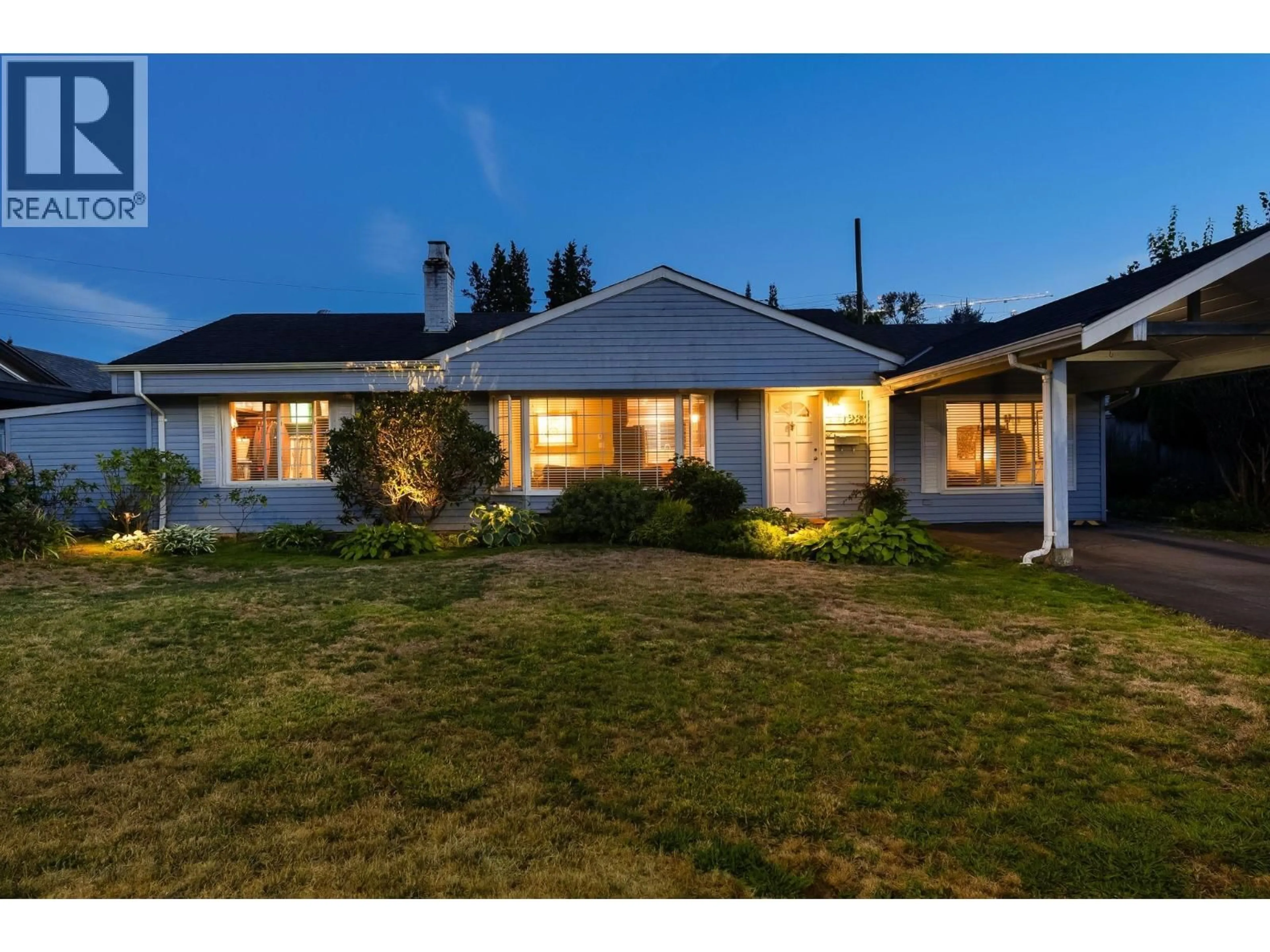A pic from outside/outdoor area/front of a property/back of a property/a pic from drone, street for 1283 PINEWOOD CRESCENT, North Vancouver British Columbia V7P1G1