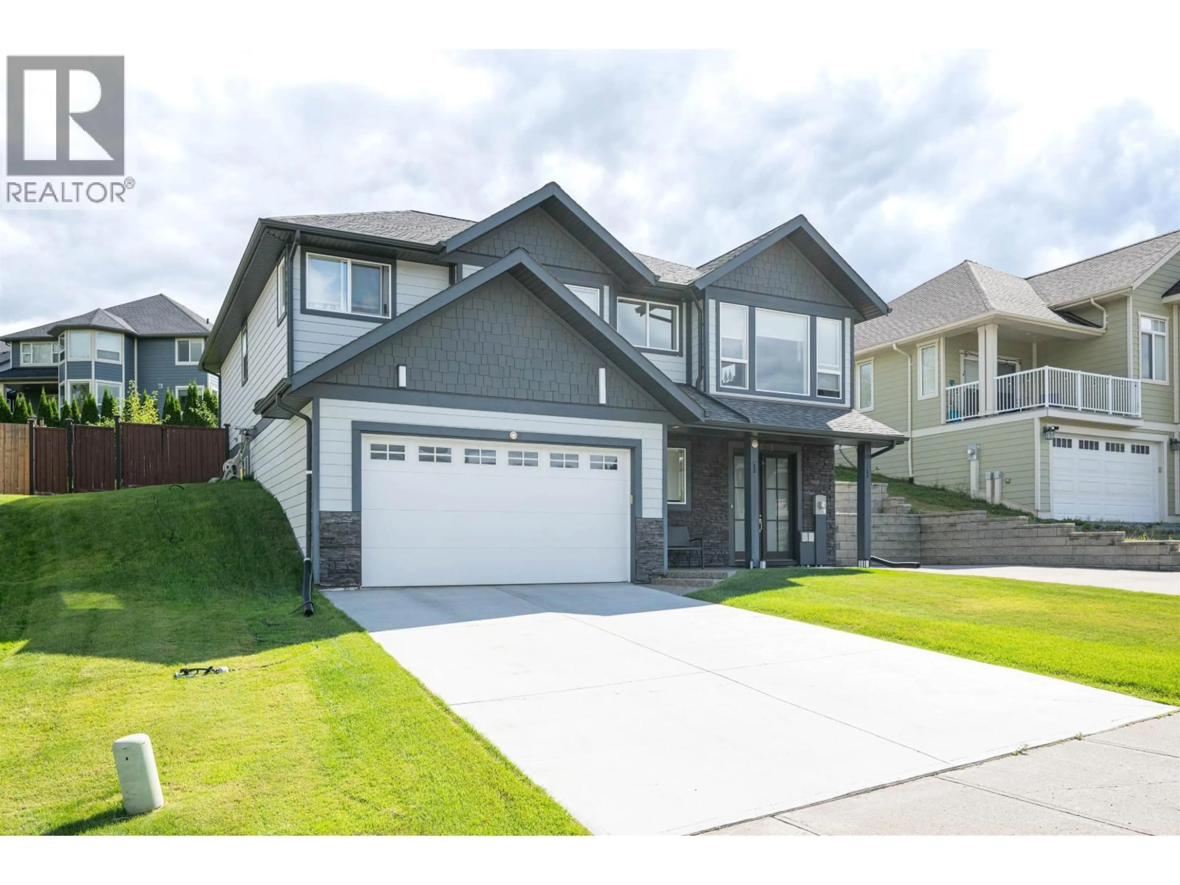 Home with vinyl exterior material, street for 4605 GANNETT ROAD, Prince George British Columbia V2N0B7
