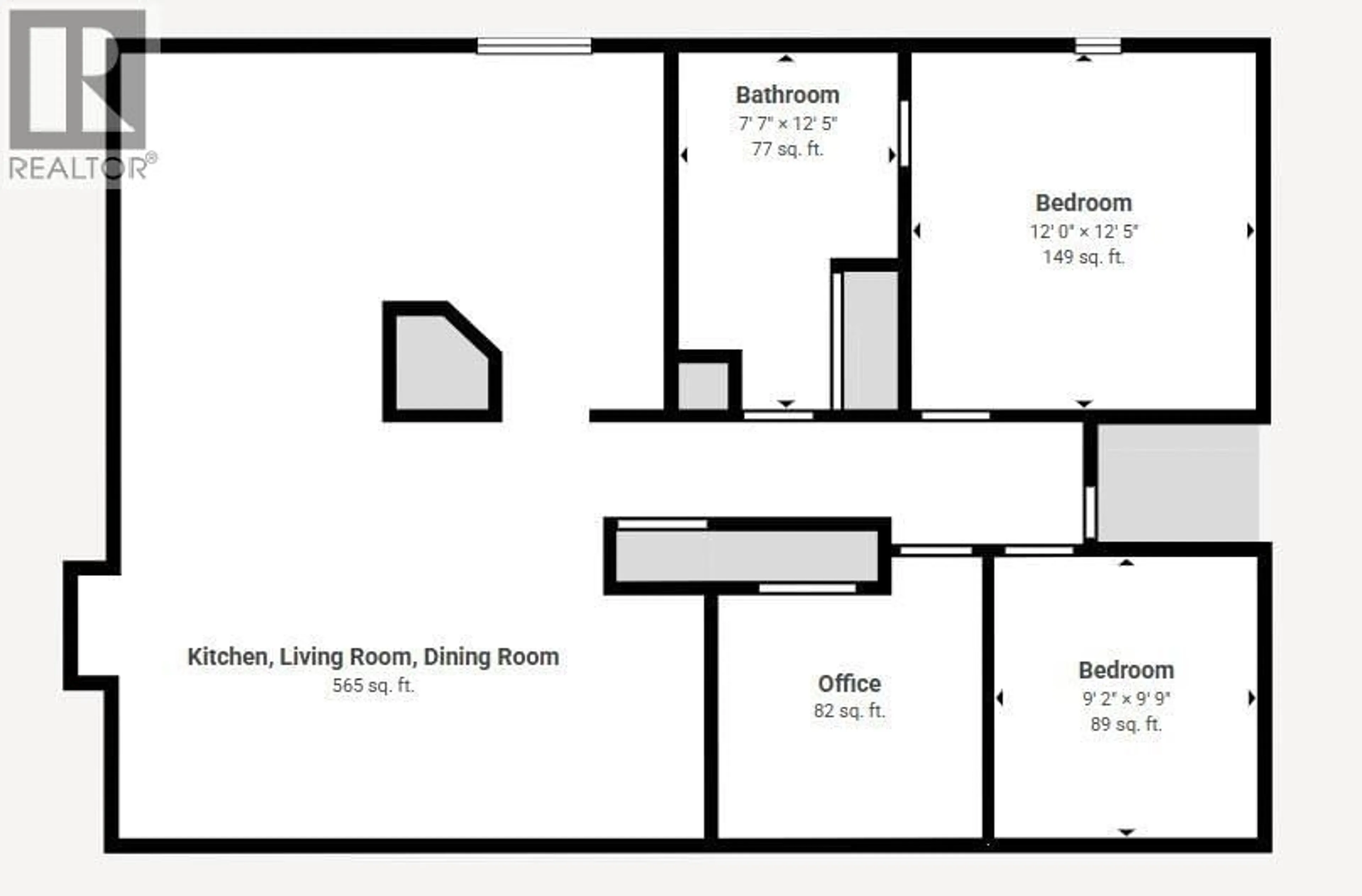 Floor plan for 330 CARAGANA ROAD, Quesnel British Columbia V2J5P2