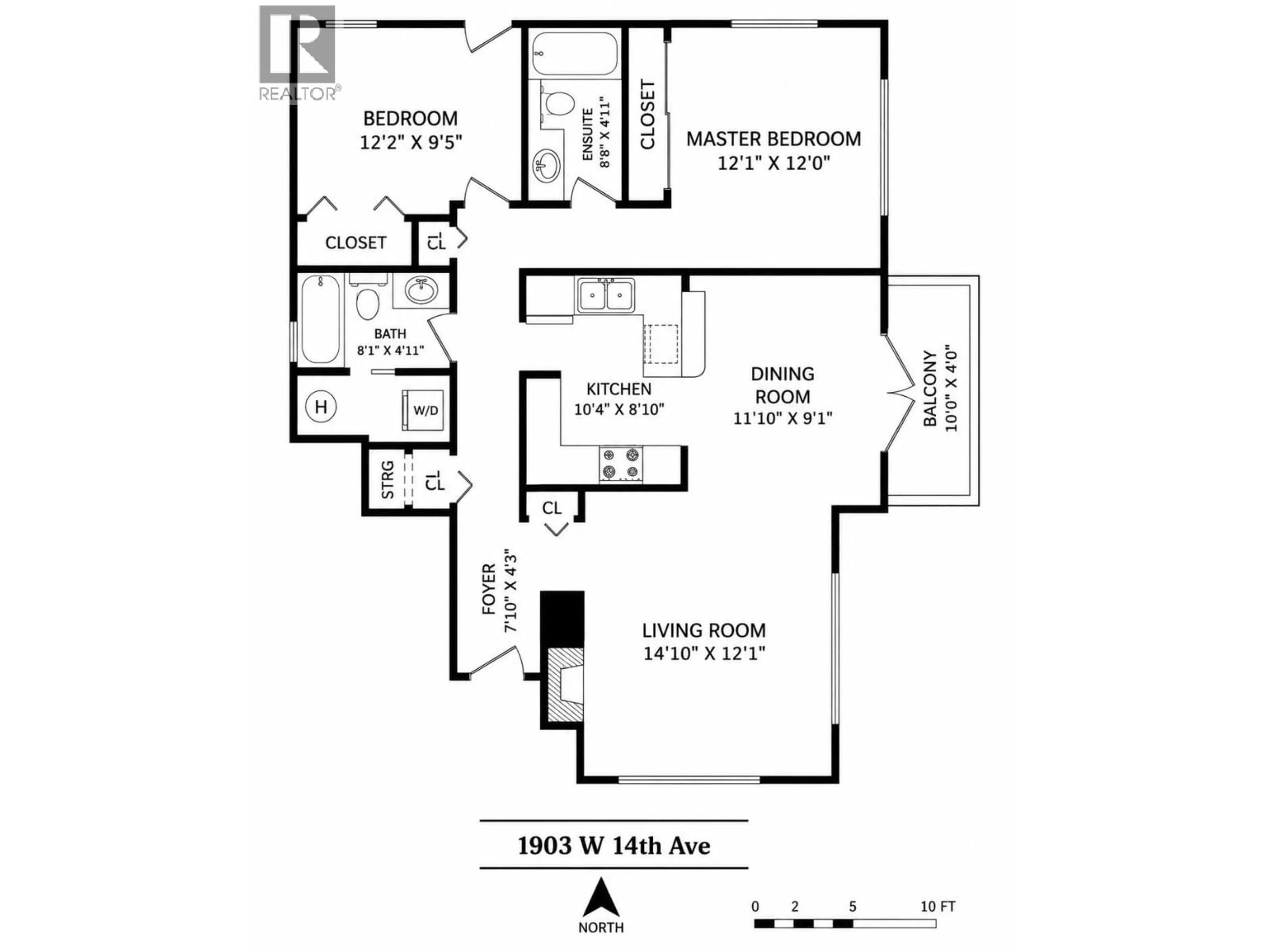 Floor plan for 1903 14TH AVENUE, Vancouver British Columbia V6J2K1
