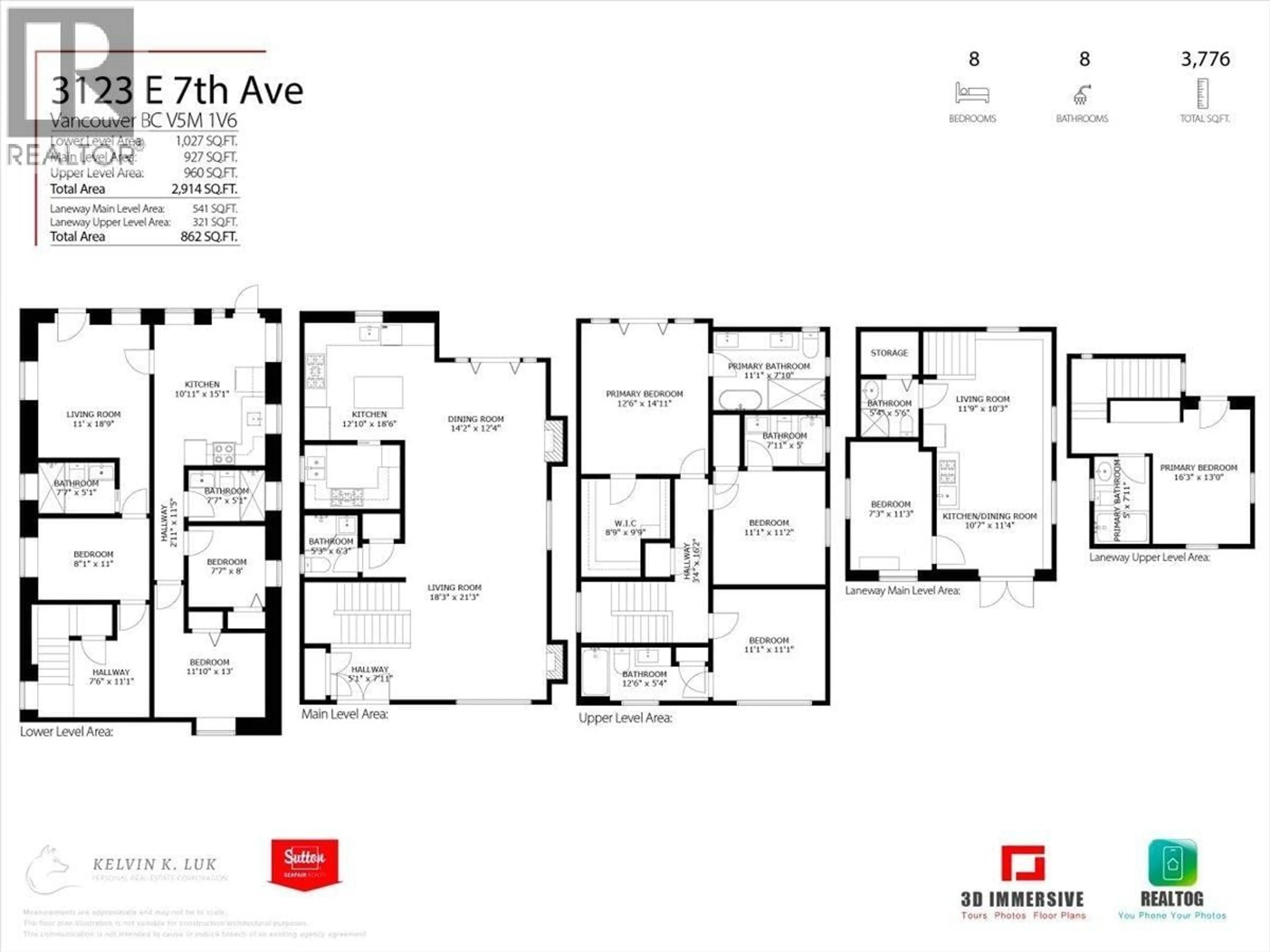 Floor plan for 3123 7TH AVENUE, Vancouver British Columbia V5M1V6