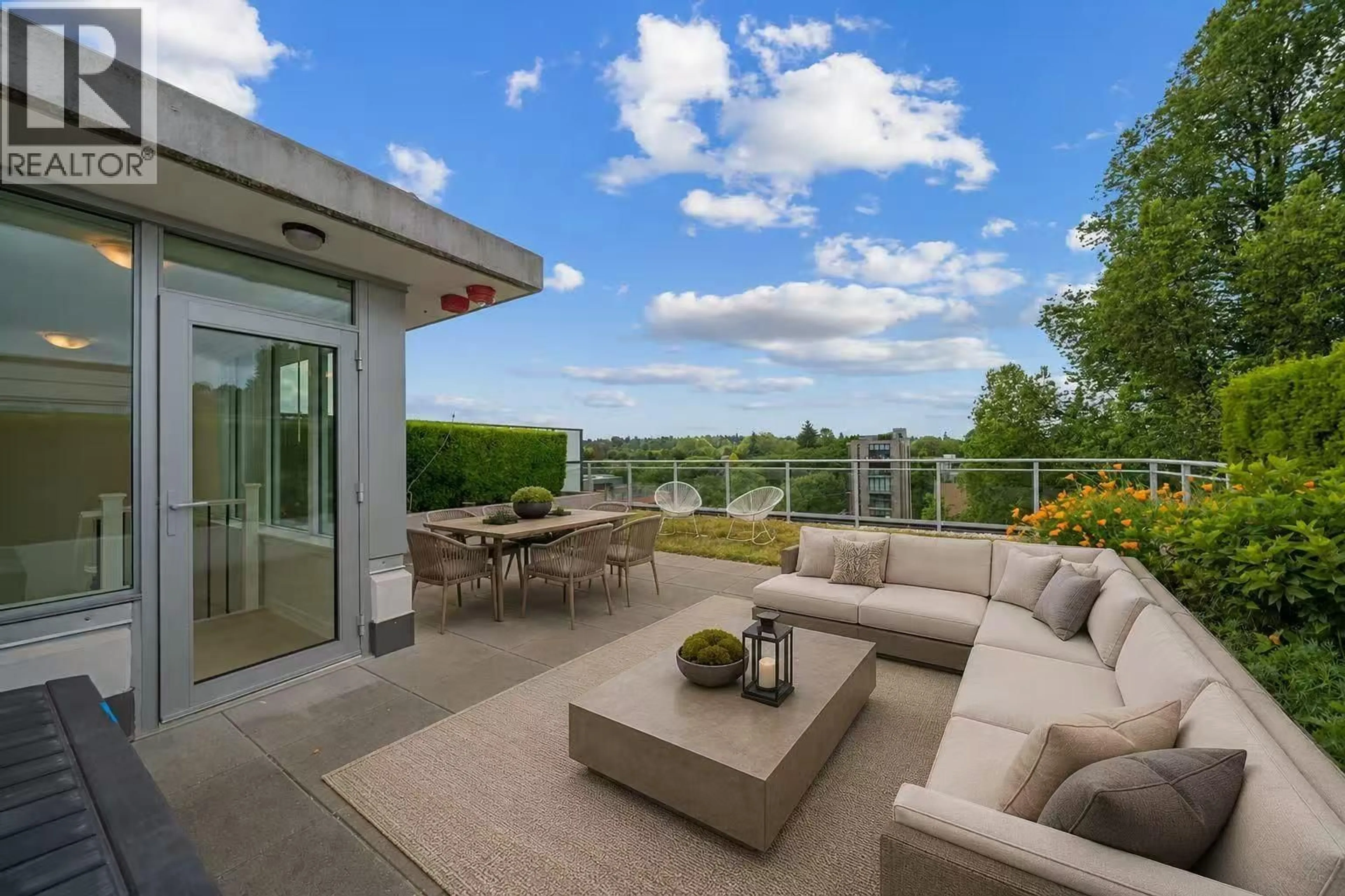Patio, water/lake/river/ocean view for 704 - 2565 MAPLE STREET, Vancouver British Columbia V7J0C8