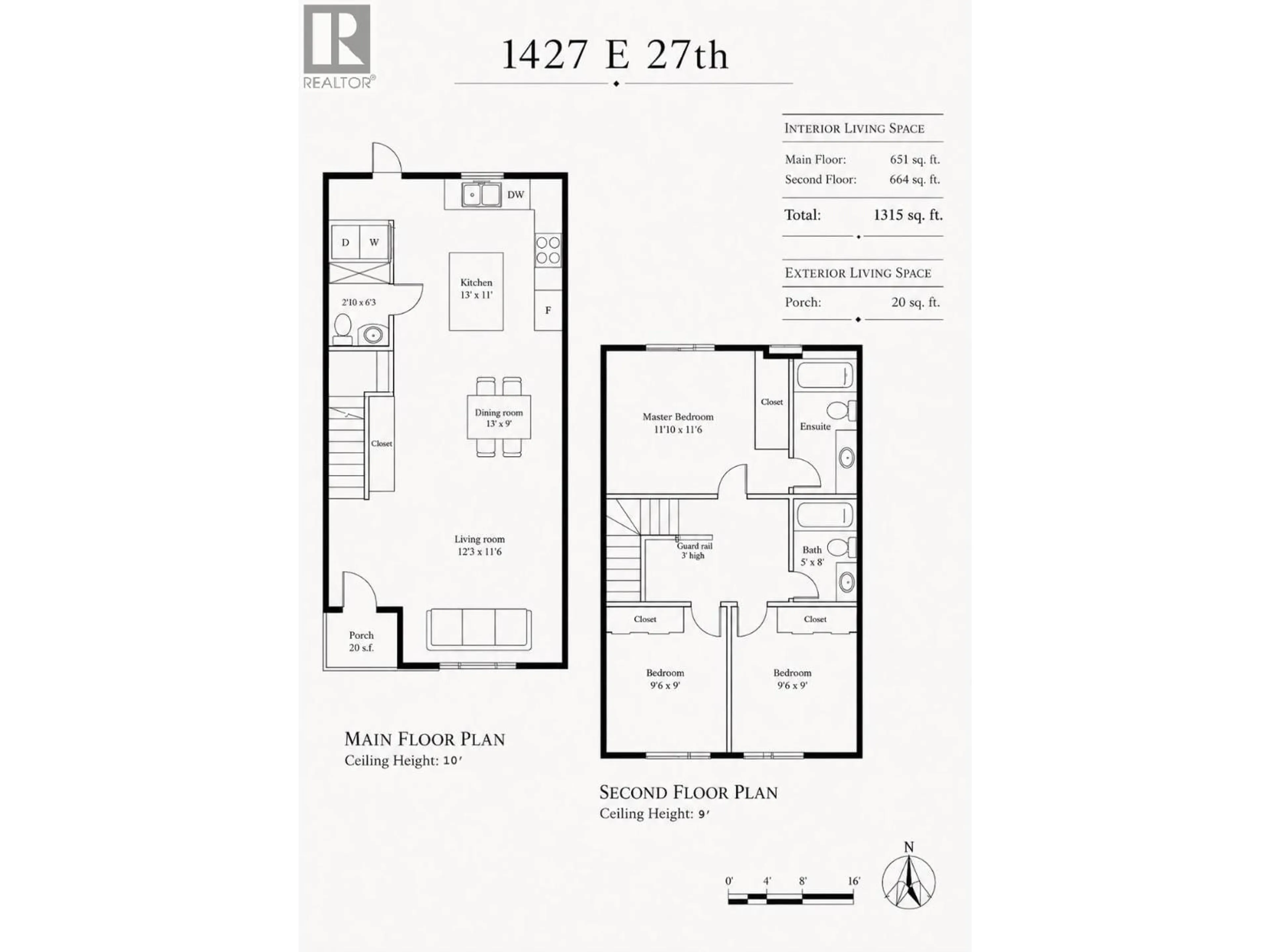 Floor plan for 1427 27TH AVENUE, Vancouver British Columbia V5N2W6