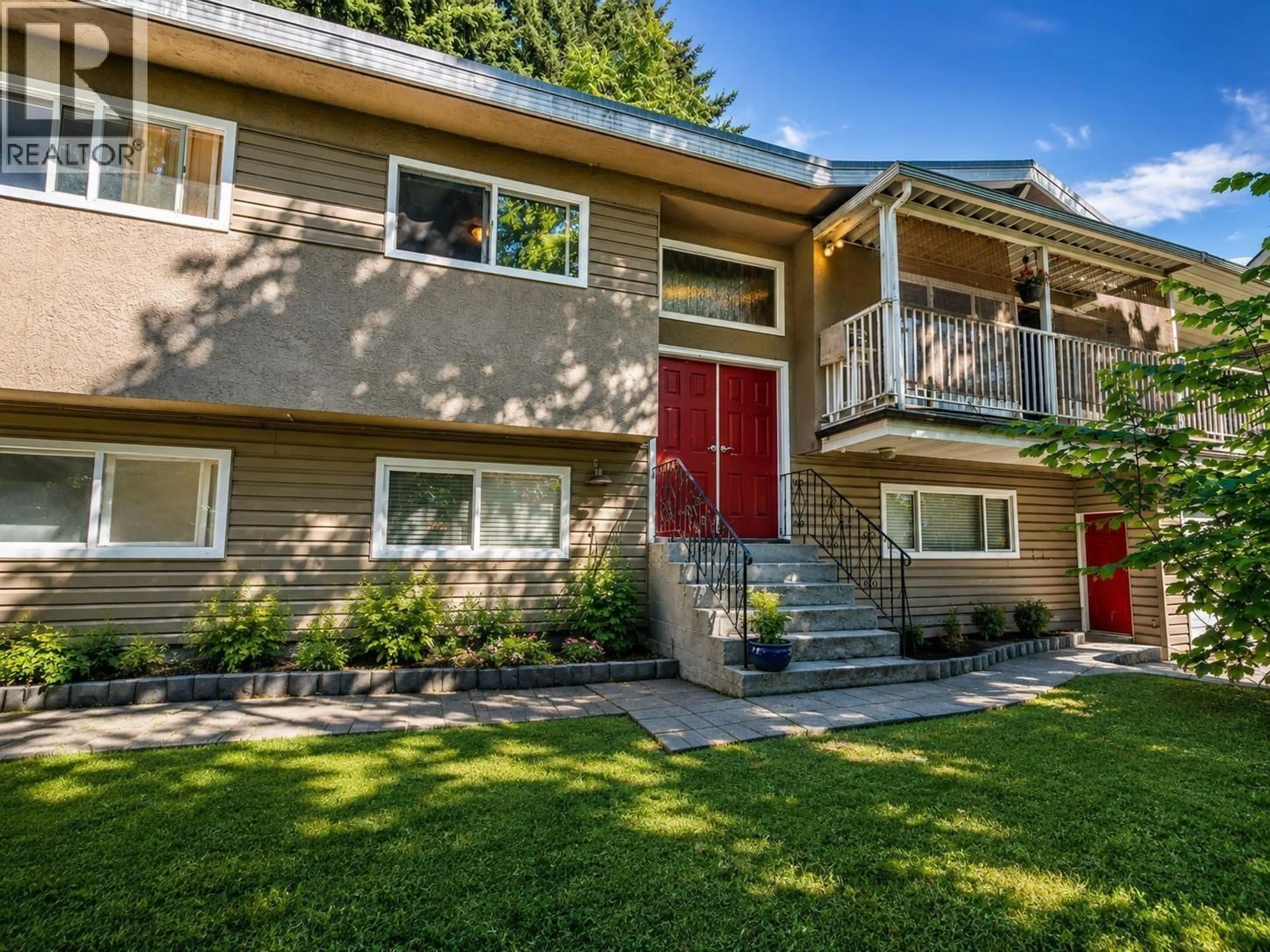 Home with vinyl exterior material, street for 1825 BRUNETTE AVENUE, Coquitlam British Columbia V3K1H3
